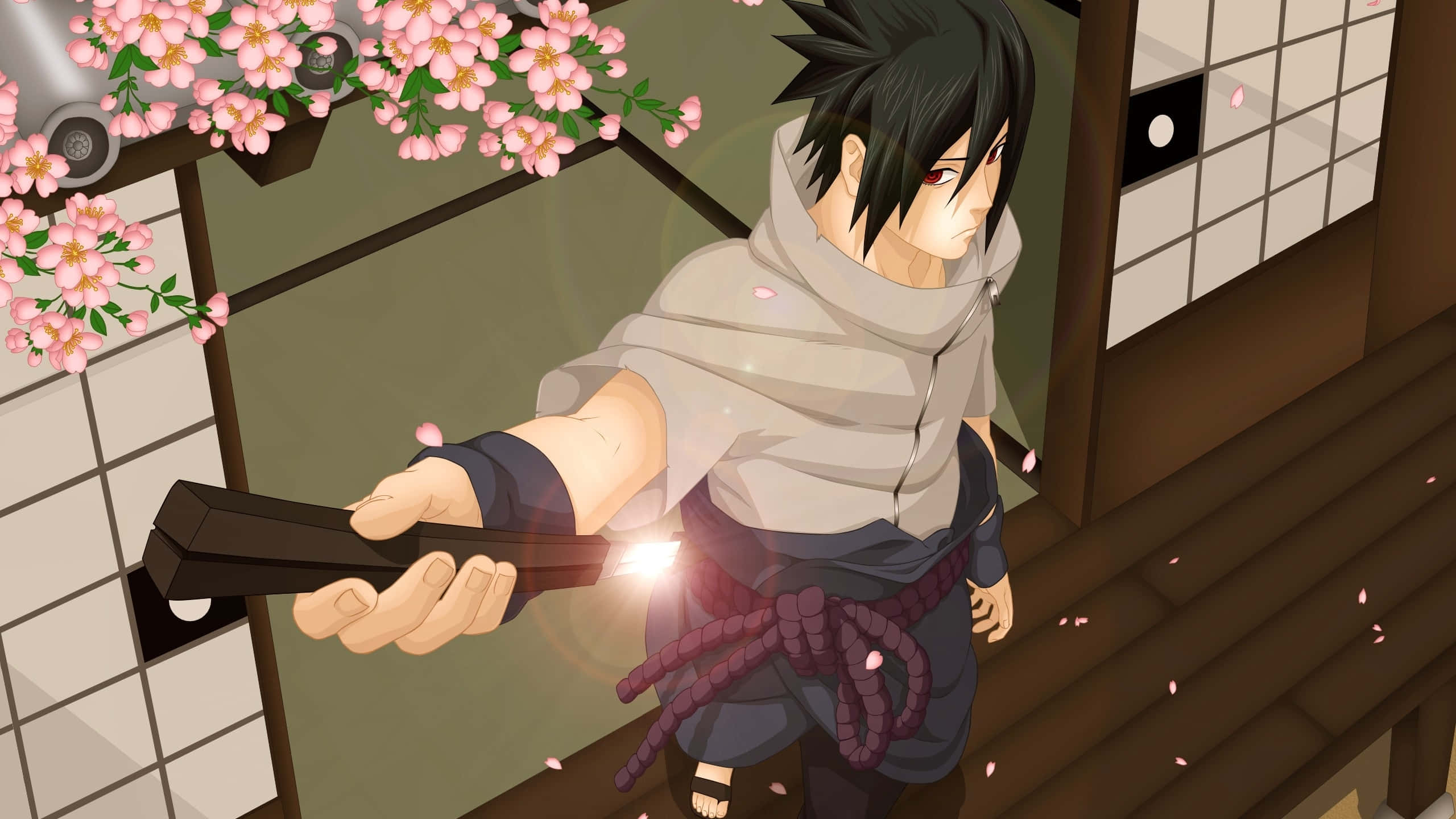 Ateşli Hesaplaşma - Naruto vs Sasuke Duvar Kağıdı
