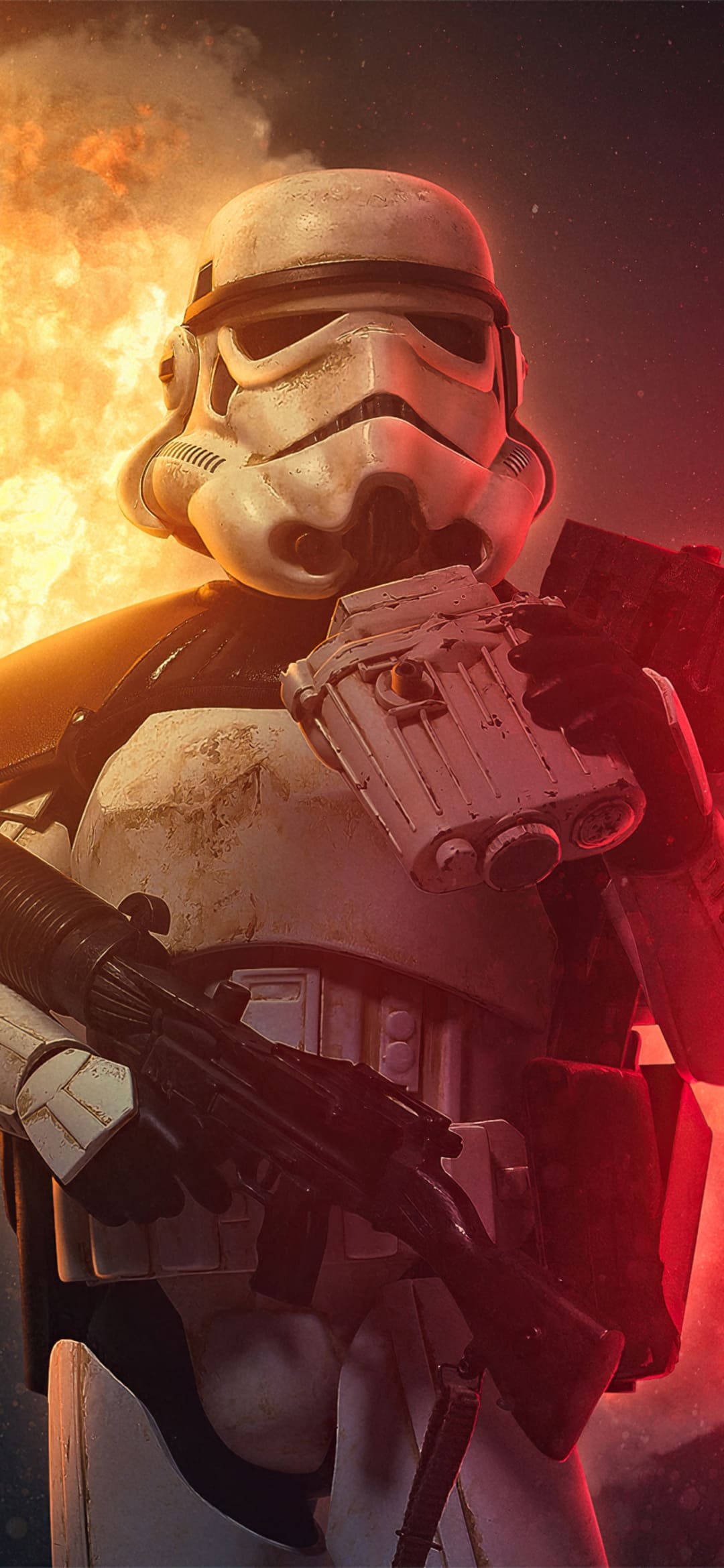 Ateşli Star Wars iPhone 6 Plus Duvar Kağıdı