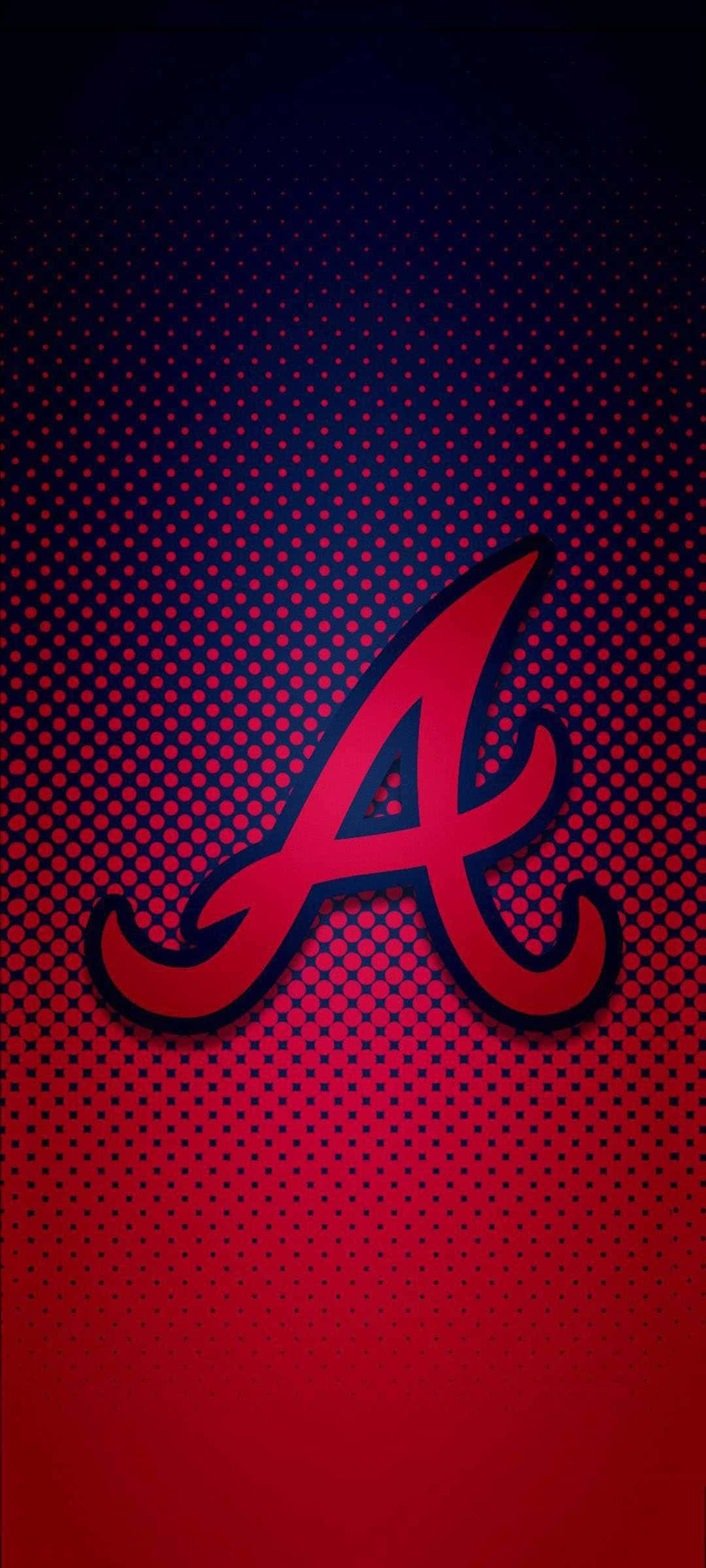 Atlanta Braves'in Bir Sonraki Maçına Atlanta Braves iPhone'unuzla Hazır Olun Duvar Kağıdı