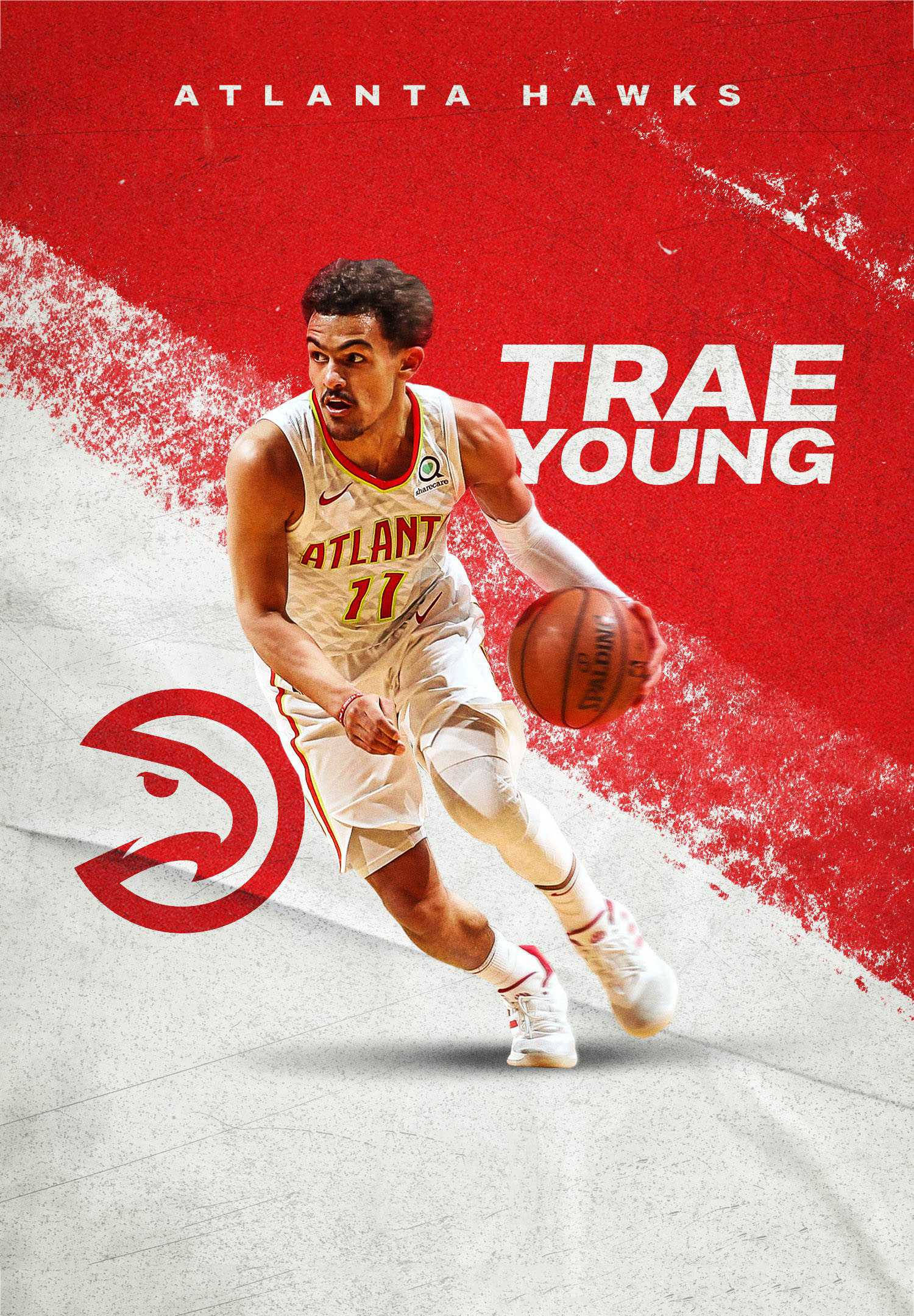 Atlanta Hawks Trae Young Duvar Kağıdı