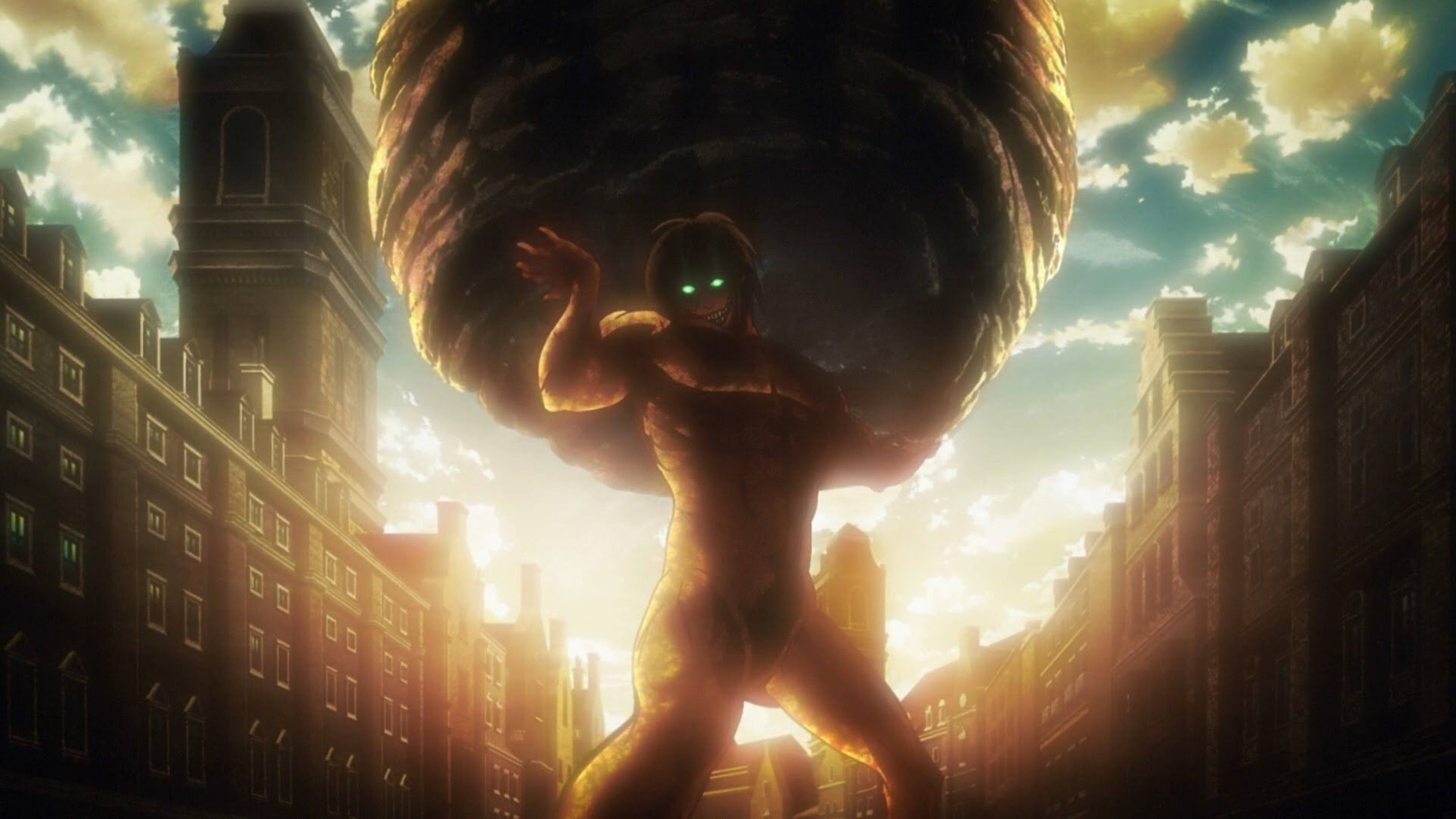 Attack On Titans 4K Kaya Kayası Duvar Kağıdı