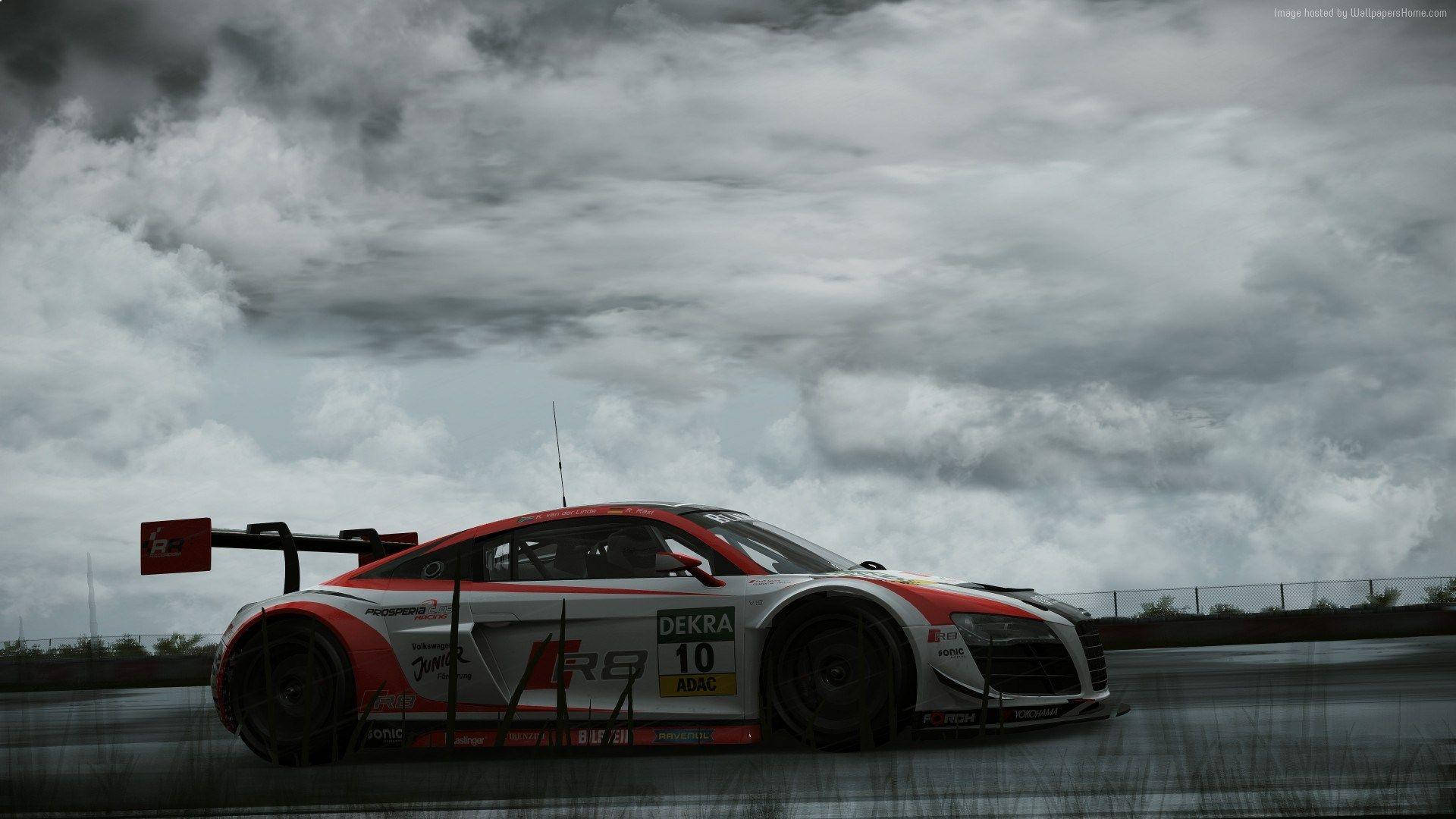 Audi R8 LMS GT3 Project Cars Oyunundan Duvar Kağıdı