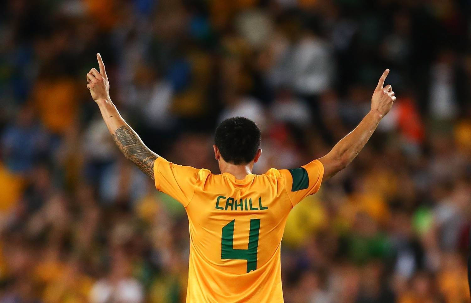 Avustralya Milli Futbol Takımı Tim Cahill Sırt Çekimi Duvar Kağıdı
