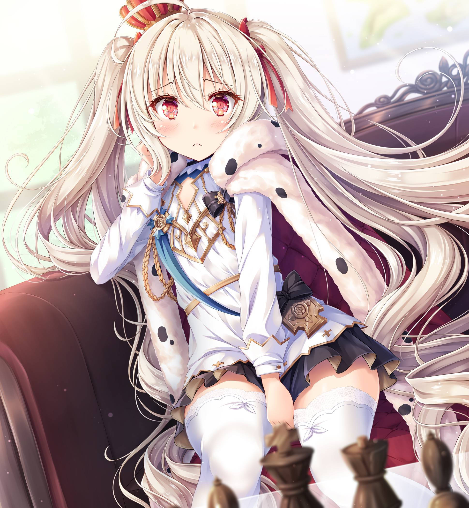 Azur Lane'in Cesur Kızarması Duvar Kağıdı
