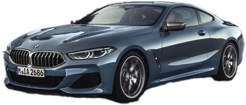 B M W 8 Serisi Coupe Yan Görünüm Duvar Kağıdı