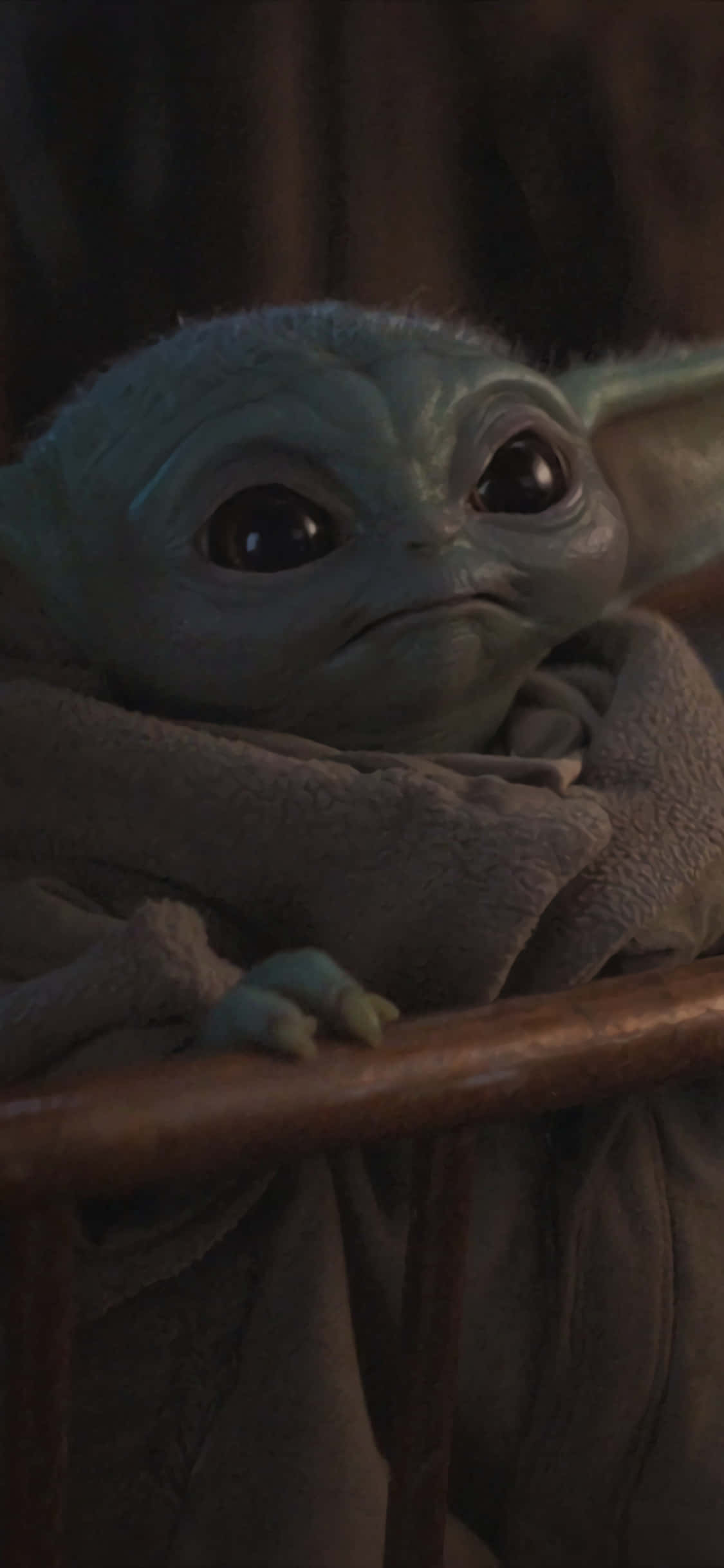 Baby Yoda Zoom Arka Planı Duvar Kağıdı