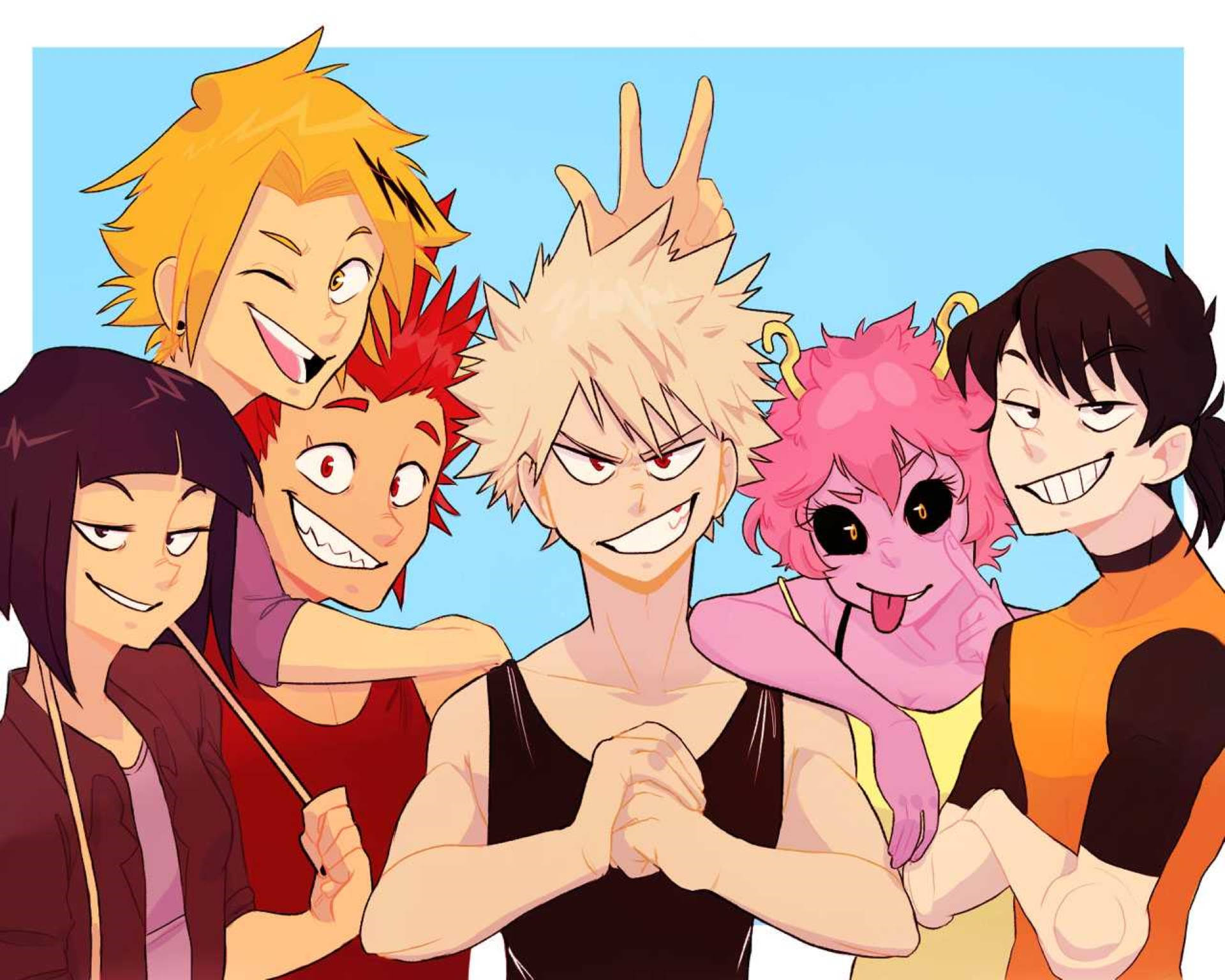 Bakusquad Altı Üye Duvar Kağıdı
