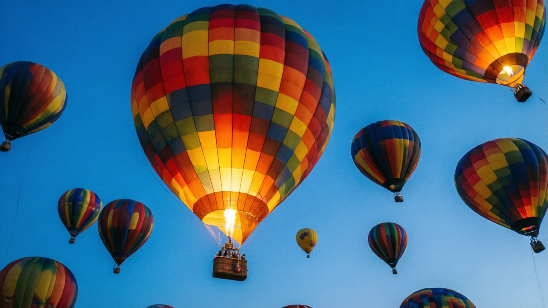 Balon Festivali Duvar Kağıdı