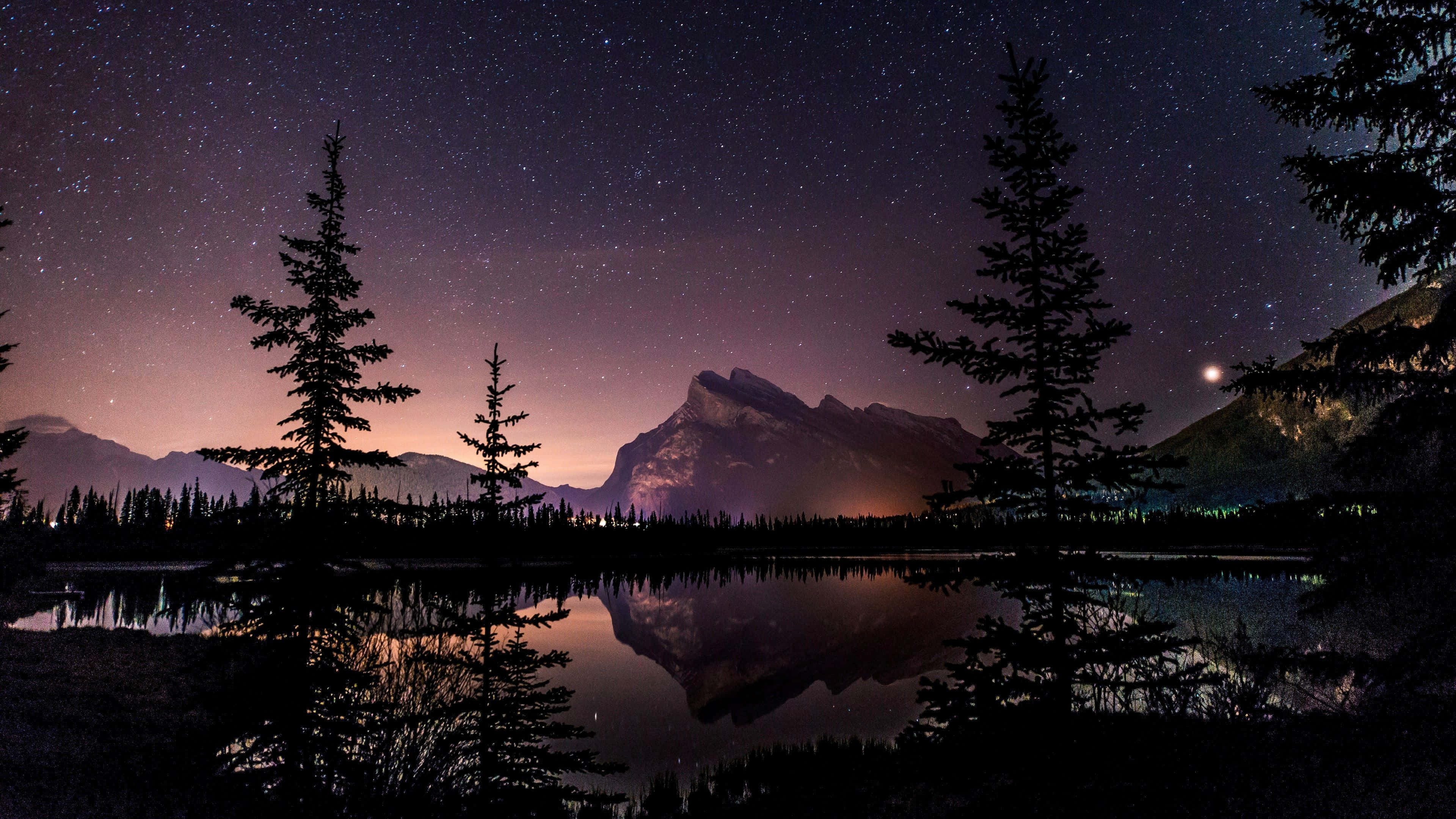 Banff Ulusal Parkı 4K Ultra HD Manzara Duvar Kağıdı