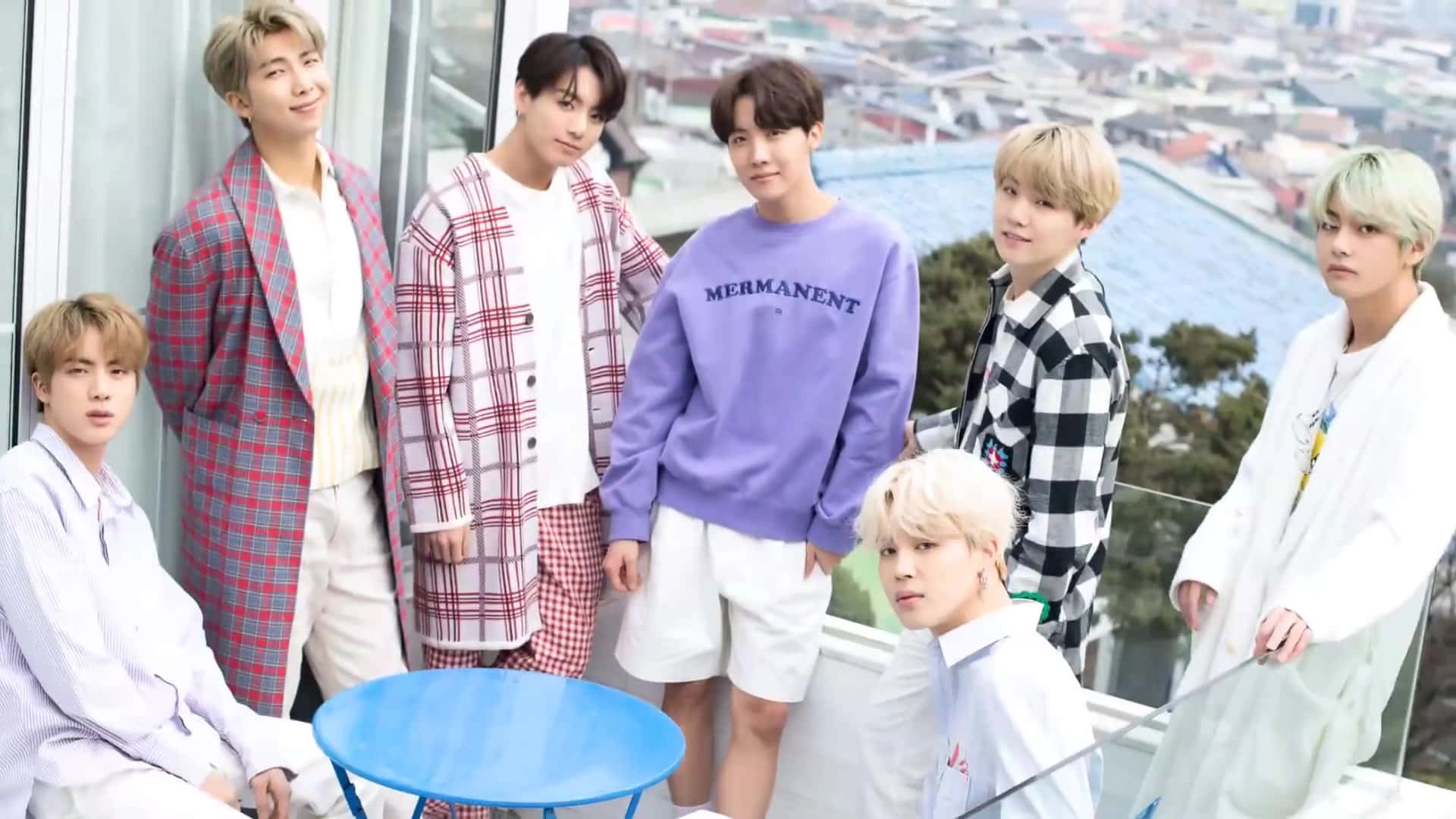 Bangtan Boys BTS Fotoğrafı Duvar Kağıdı