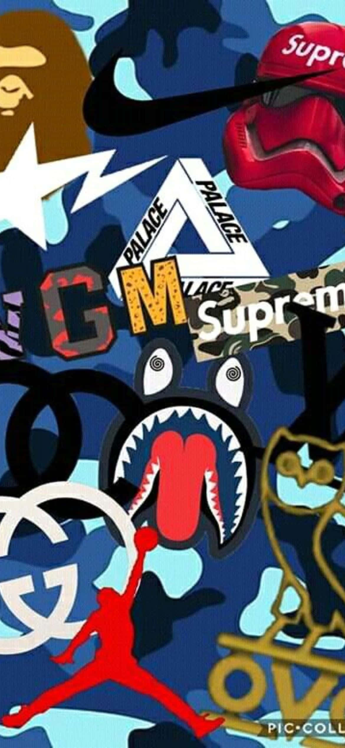 Bape iPhone 6 ile kişisel tarzınızı sergileyin Duvar Kağıdı