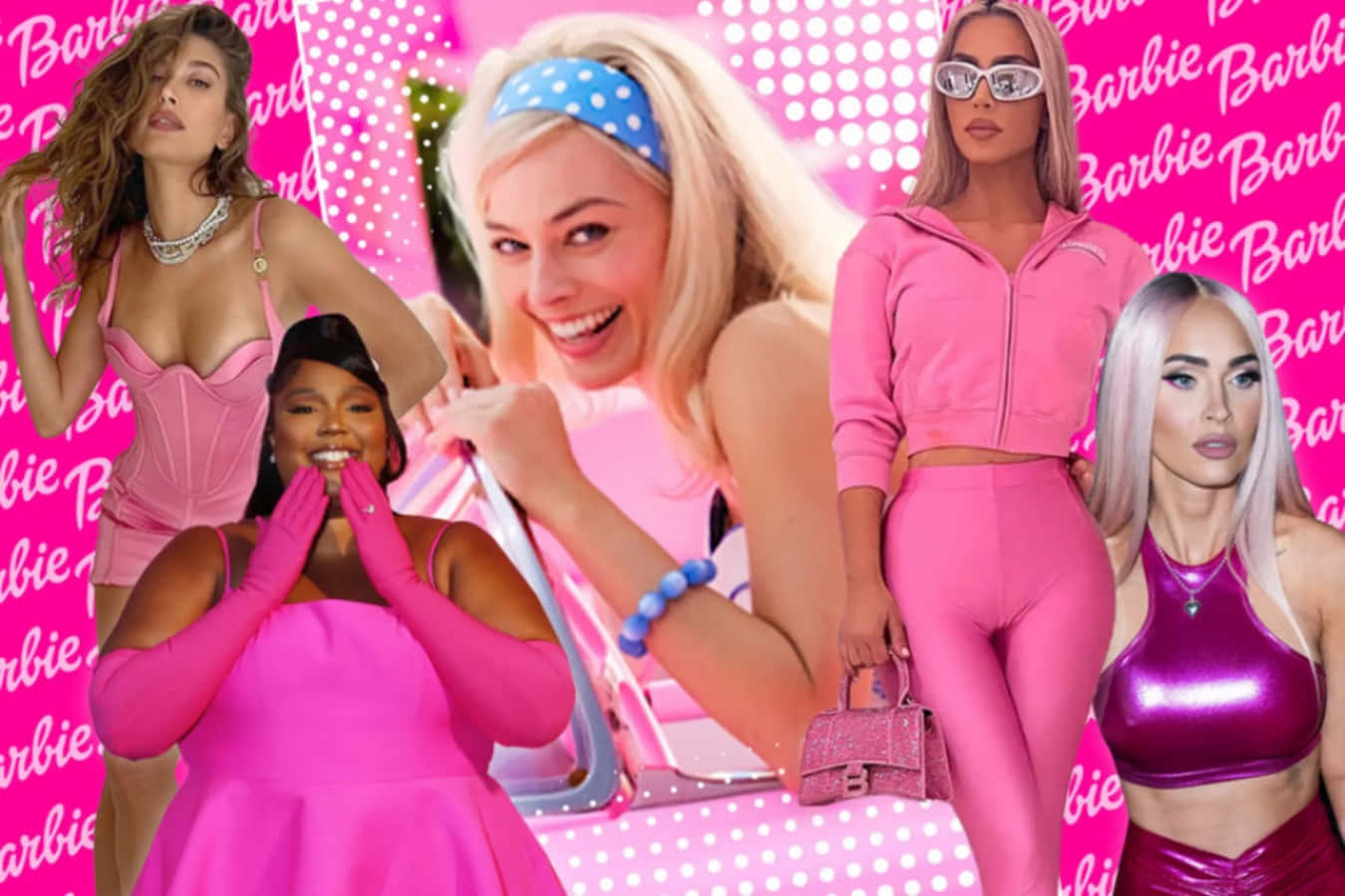 Barbie'nin yeni 'pembe' koleksiyonu Duvar Kağıdı