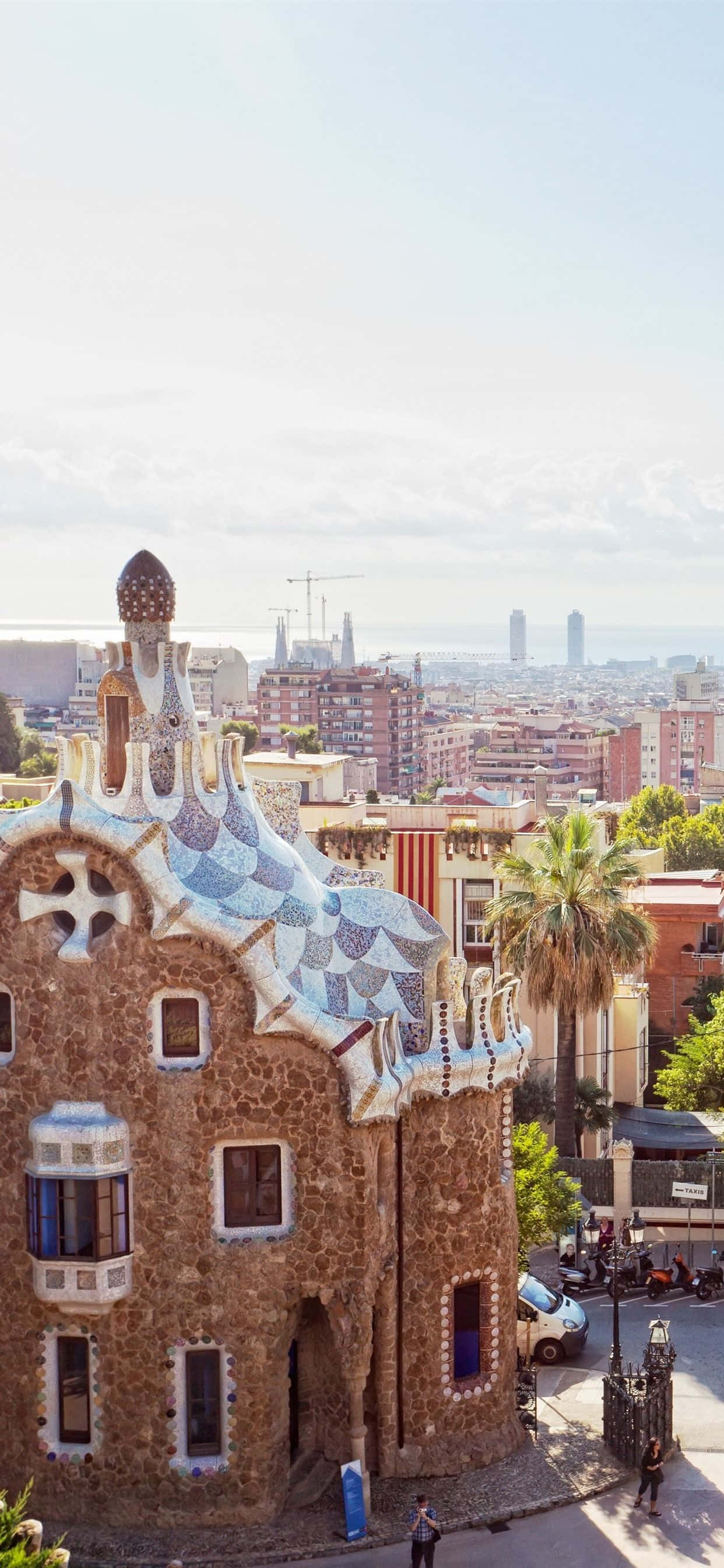 Barselona, İspanya'daki Gaudí Evi Duvar Kağıdı