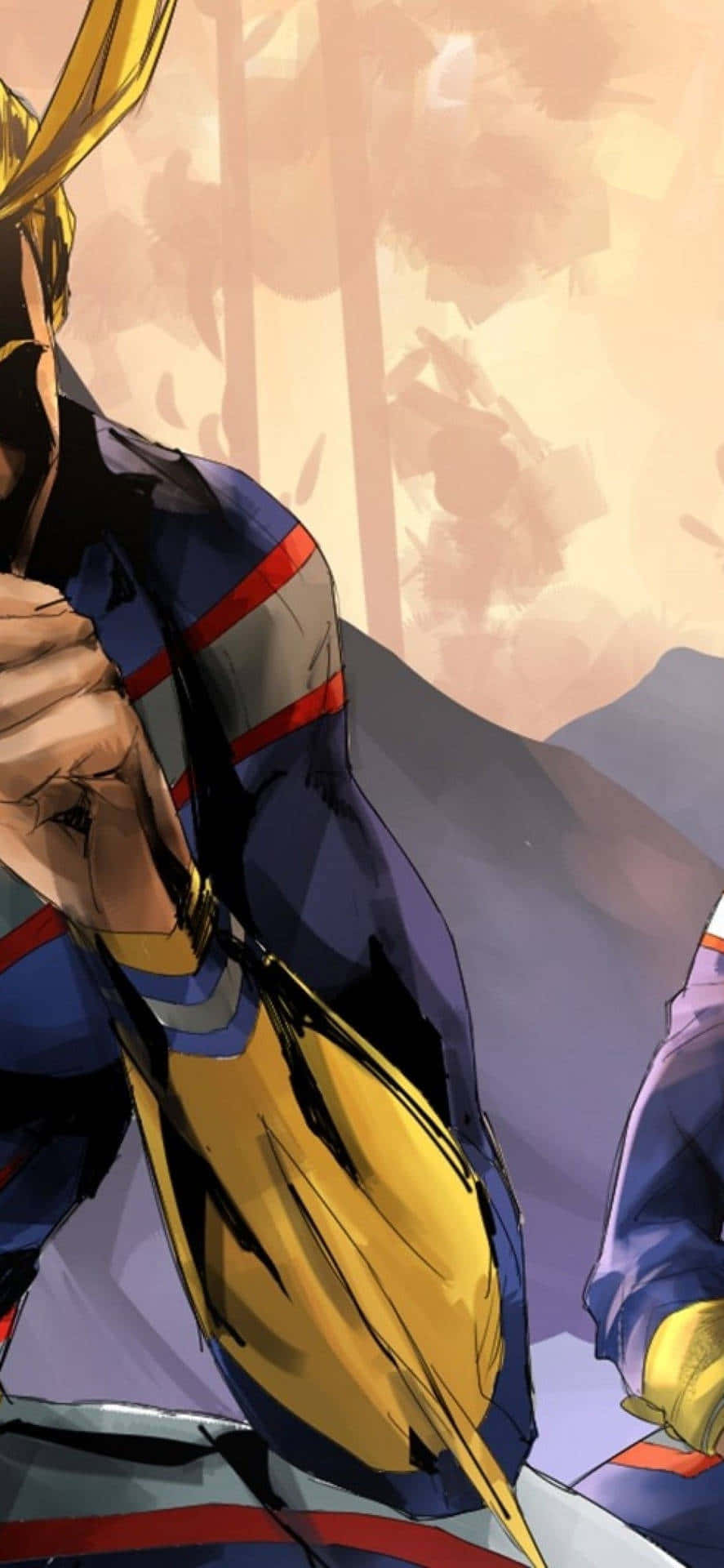 Barışın Sembolü - All Might Duvar Kağıdı