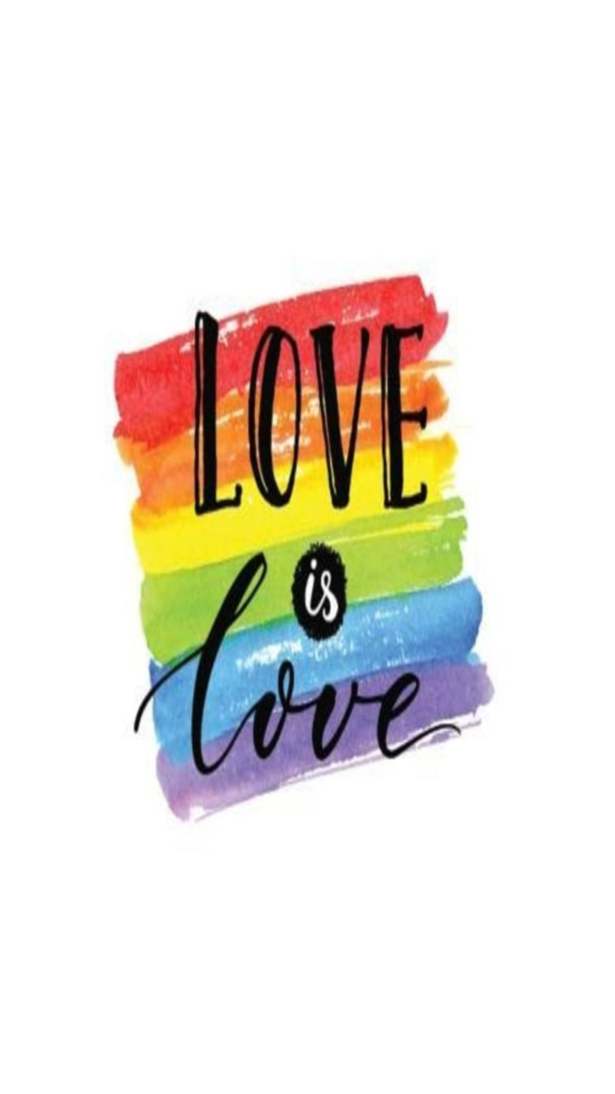 Basit Aşk Aşktır LGBT Telefon Duvar Kağıdı