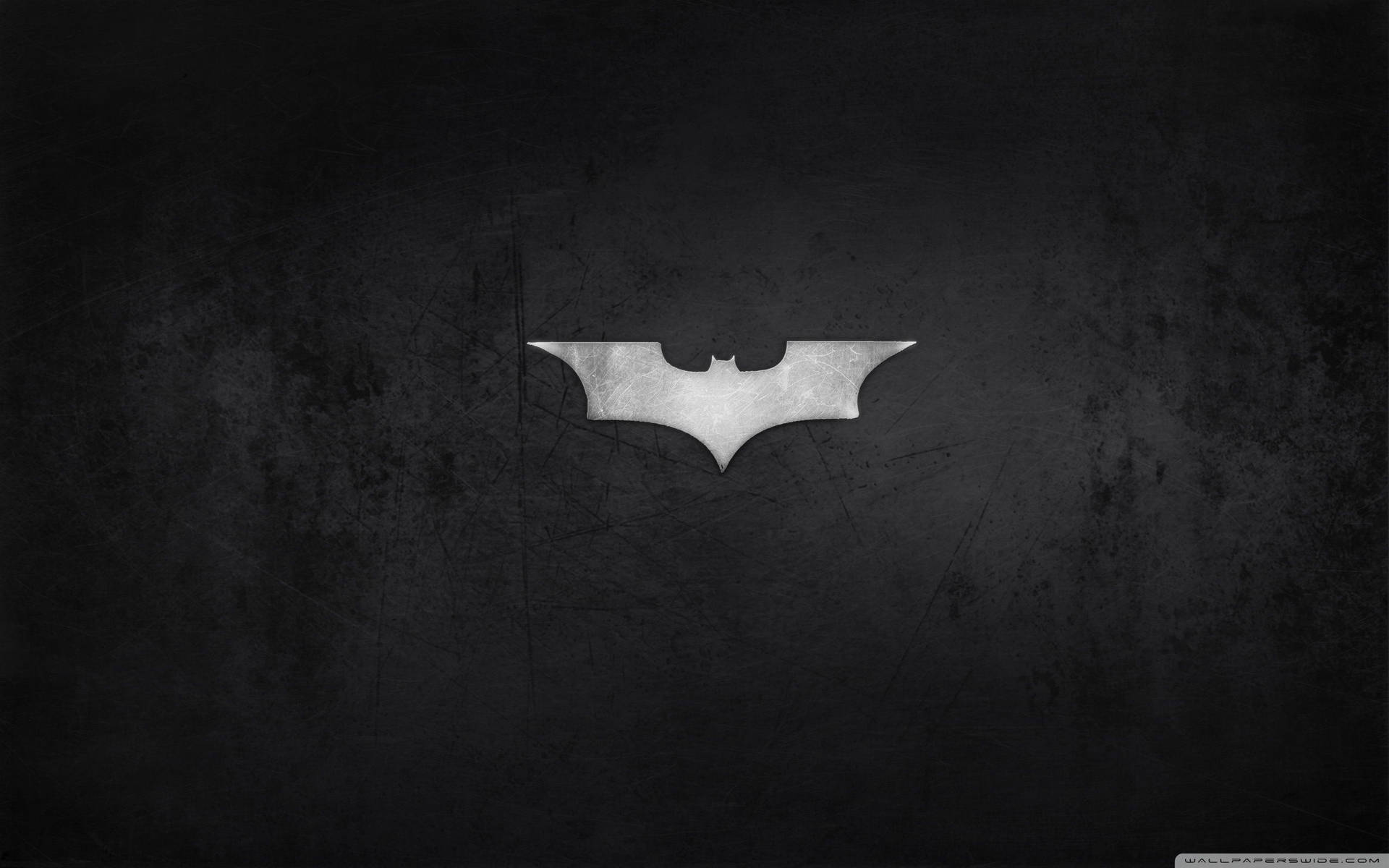 Basit Batman metal logosu duvar kağıdı