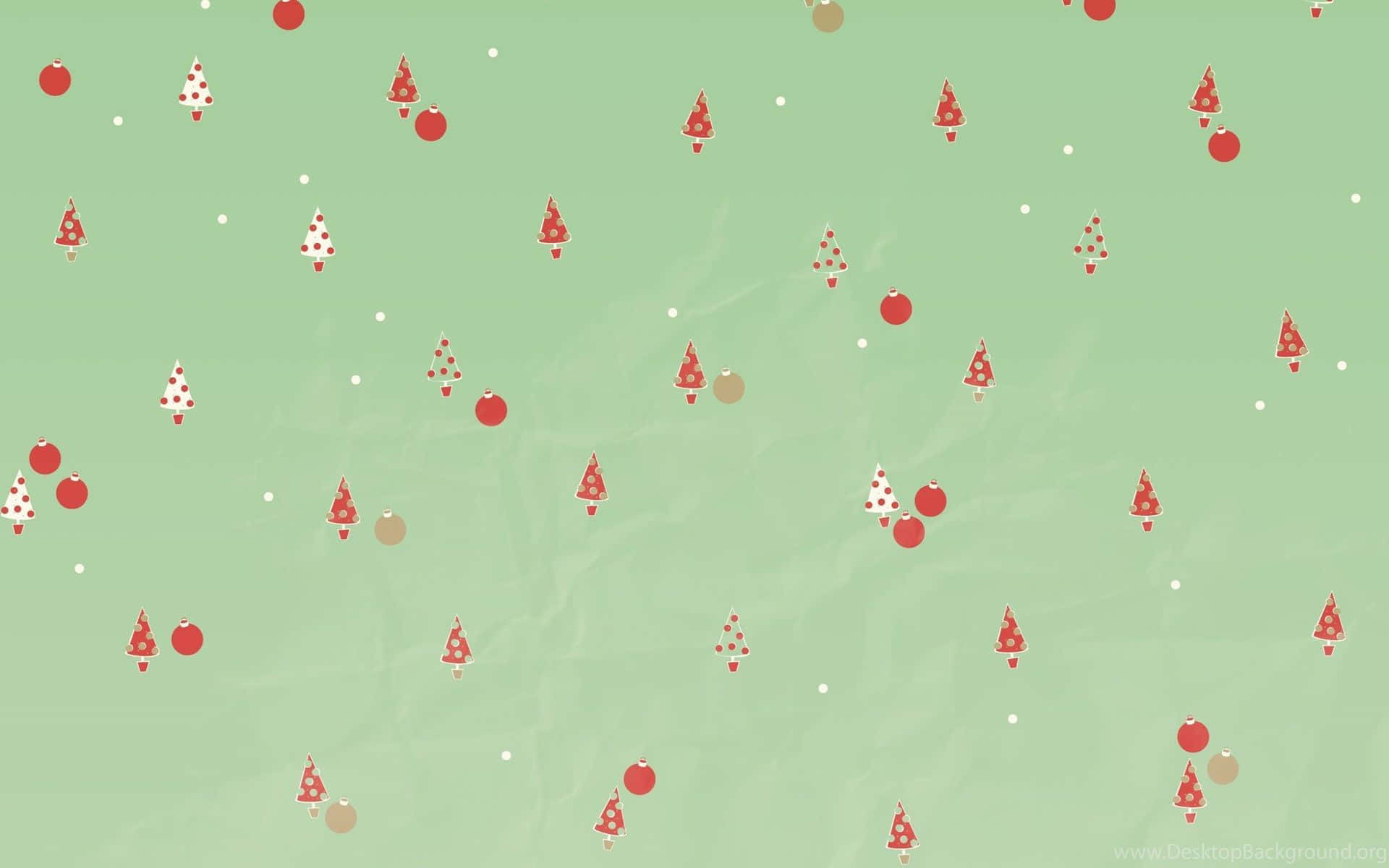 Basit bir Noel'in güzelliğinin tadını çıkarın. Duvar Kağıdı