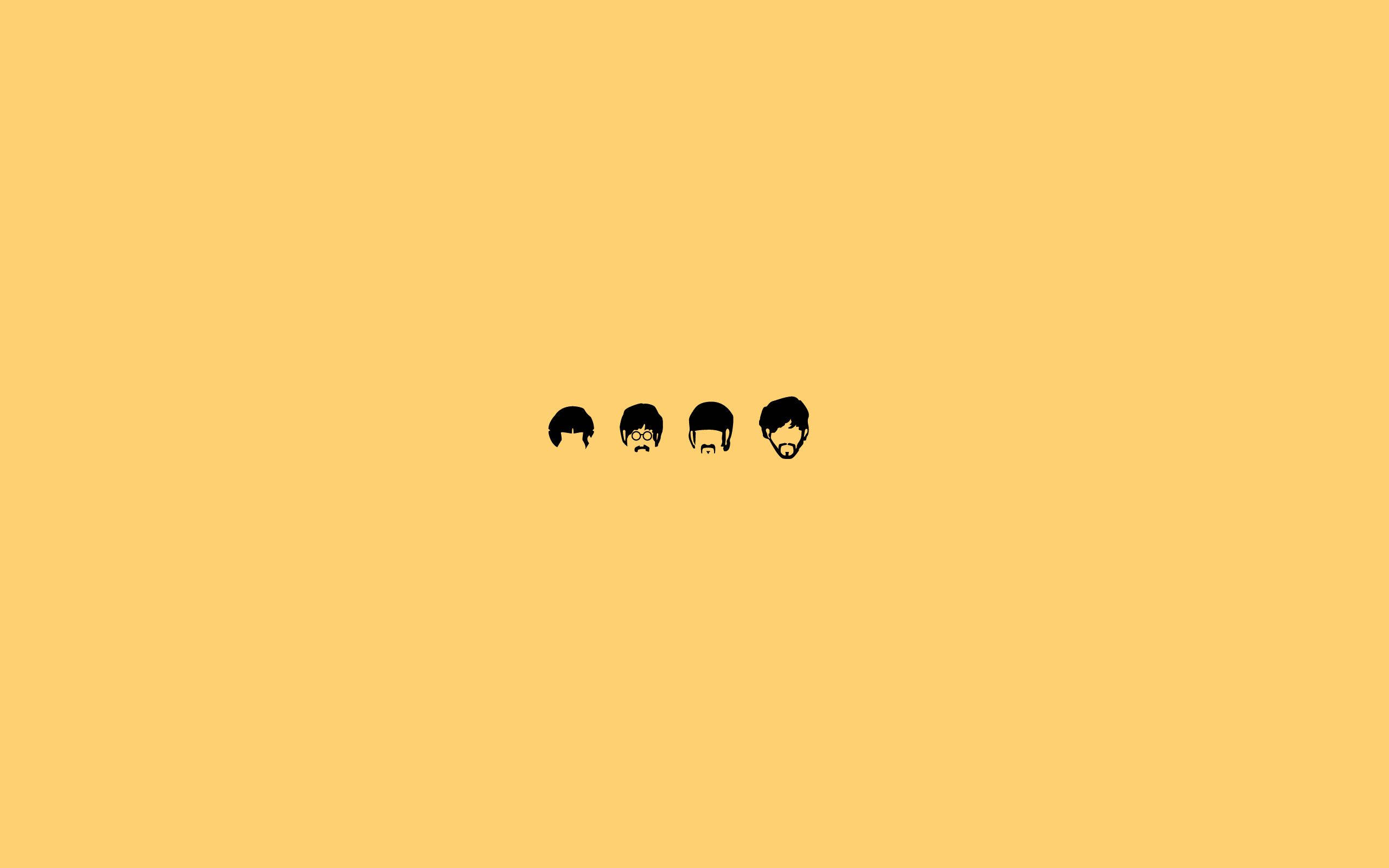 Basit Estetik Beatles Duvar Kağıdı
