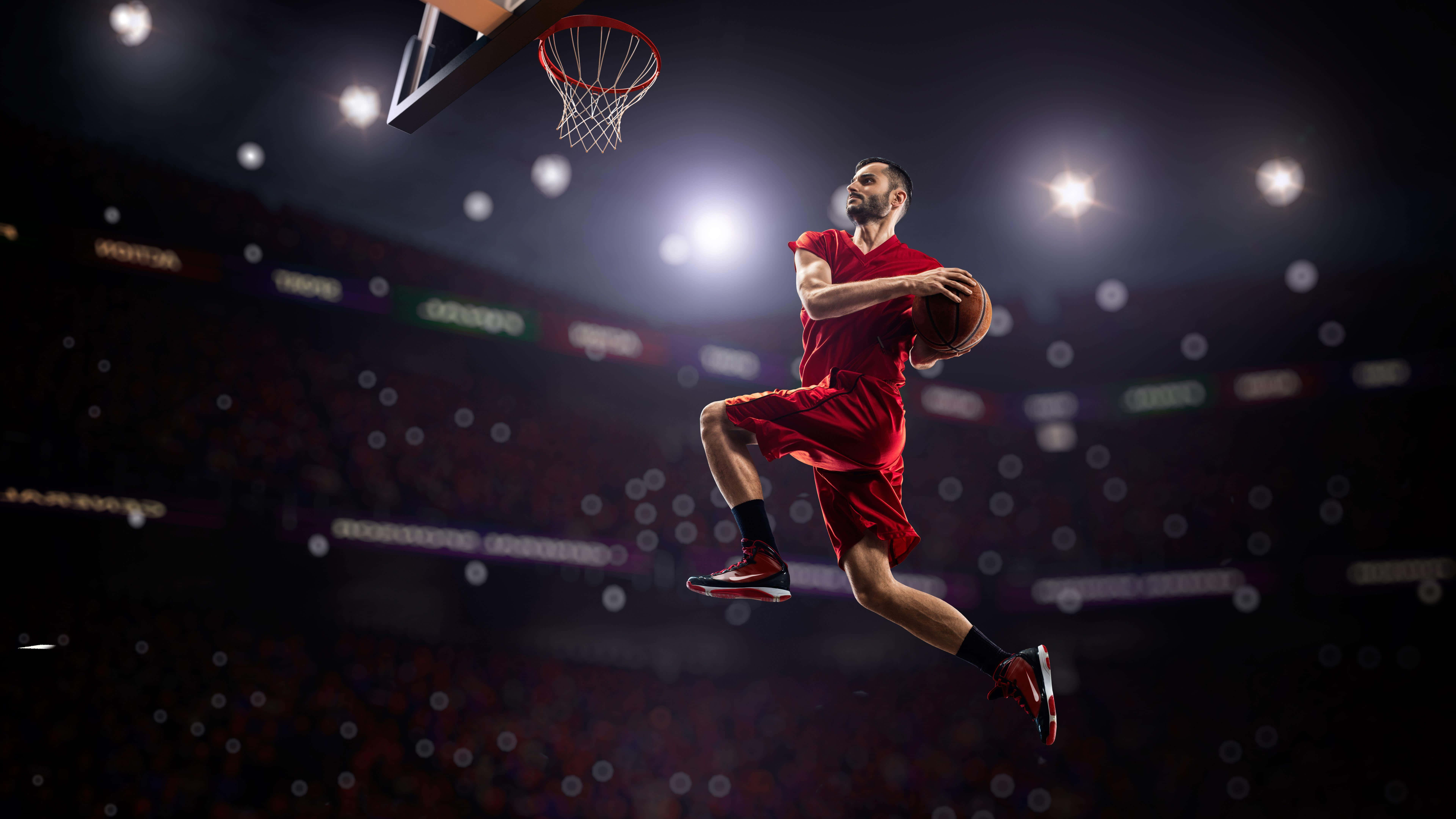 Basketbol oyununuzu 4K çözünürlükle bir sonraki seviyeye taşımaya hazır olun! Duvar Kağıdı