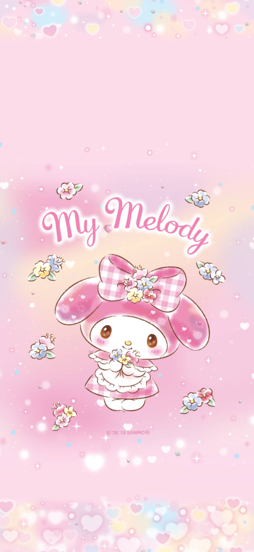 Başlık: Pembe My Melody Duvar Kağıdı