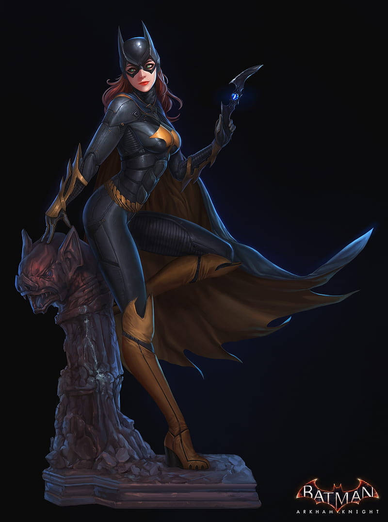 Batgirl Posteri Batman Arkham Knight iPhone Duvar Kağıdı