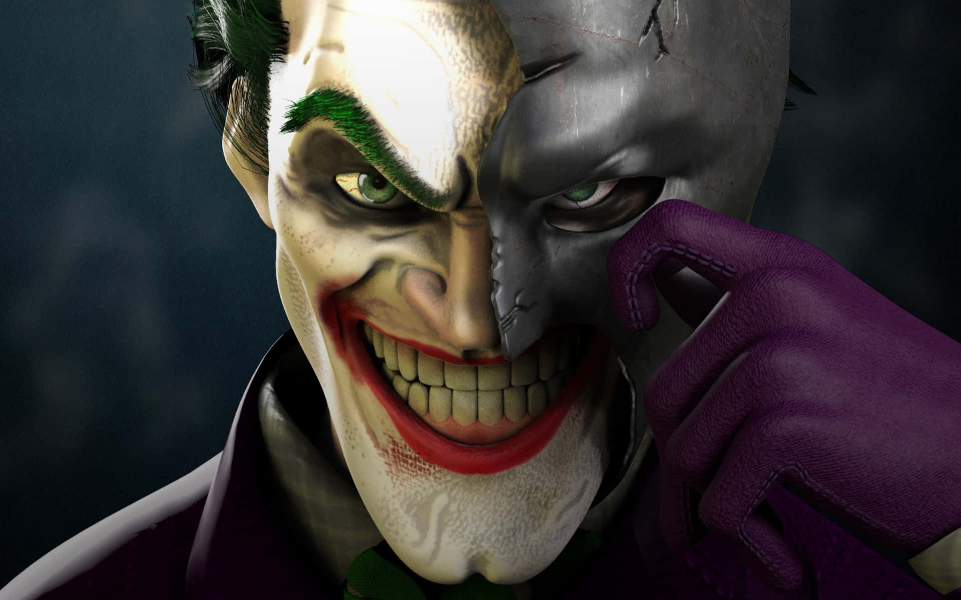 batman arkham knight joker duvar kağıdı