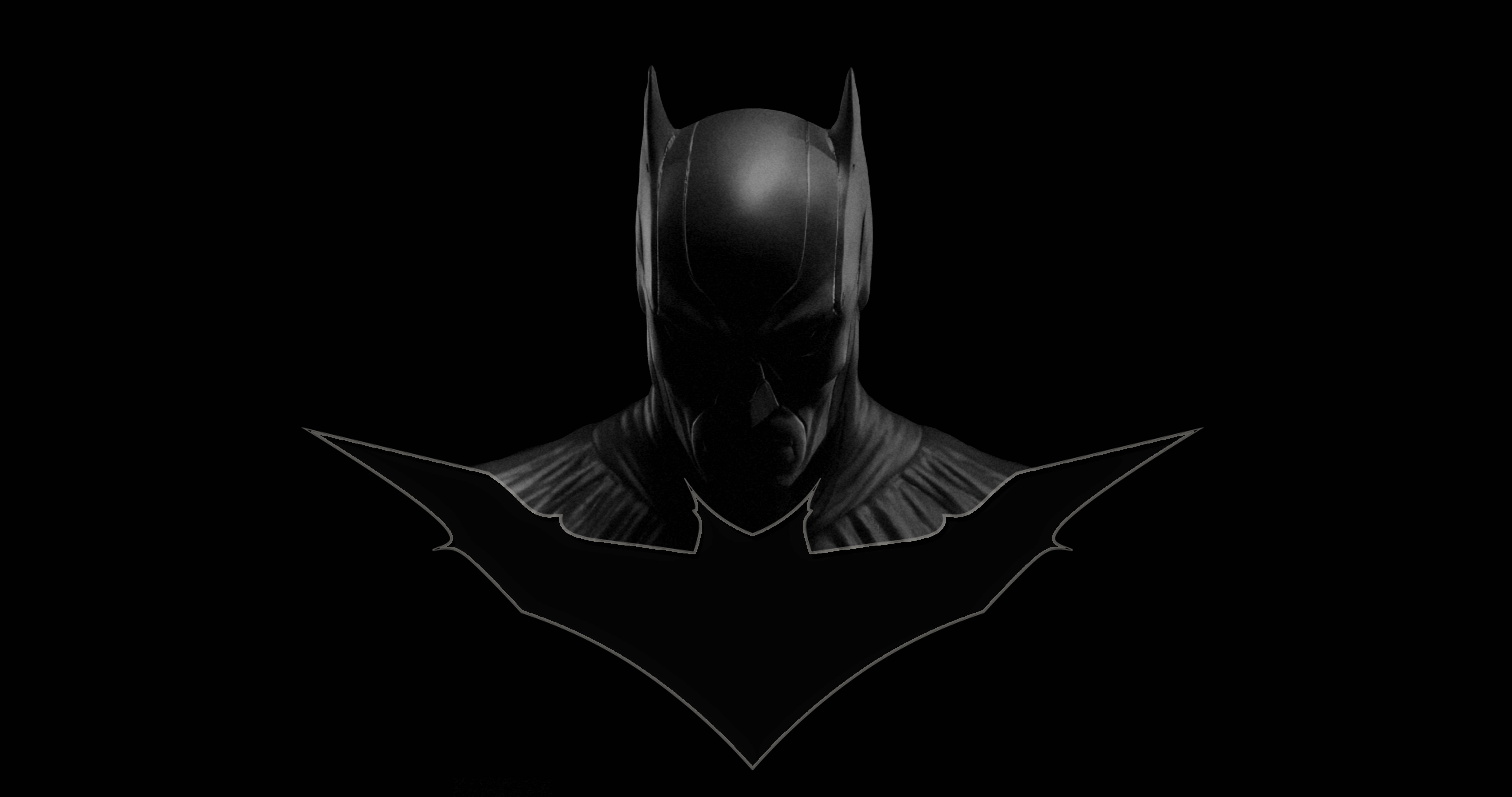 Batman DC Comics Karanlık 4K Duvar Kağıdı