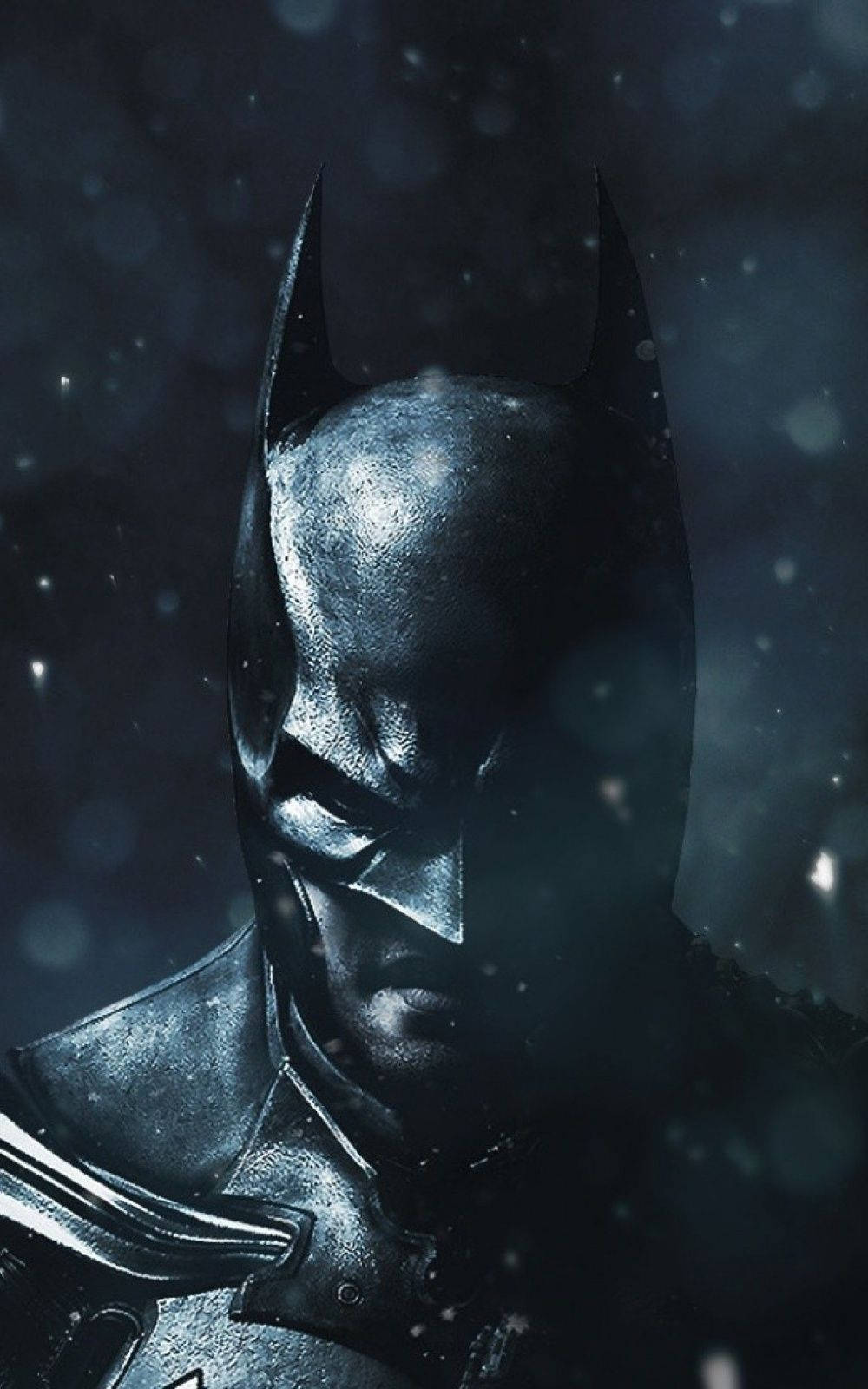 Batman kar yağışı yakın çekim duvar kağıdı