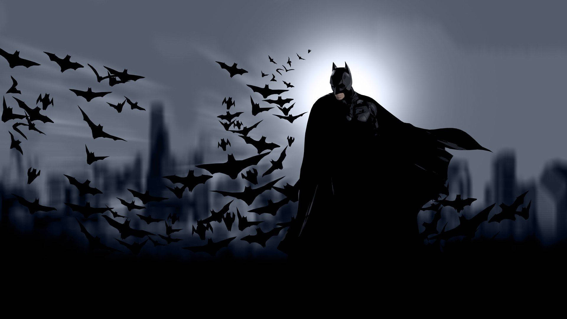 Batman - Kara Şövalye Gotham Şehri'ne Saldırıyor Duvar Kağıdı