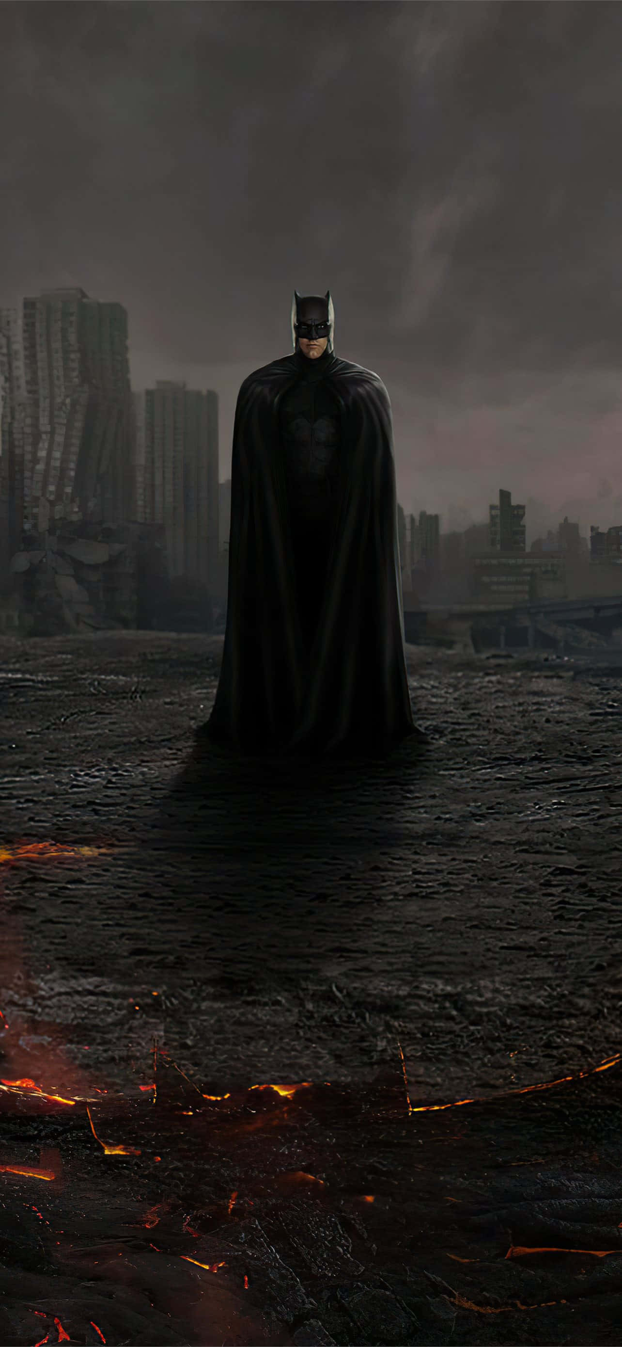 Batman Şehri'nin Karanlık Ara Sokaklarını Keşfetmek Duvar Kağıdı