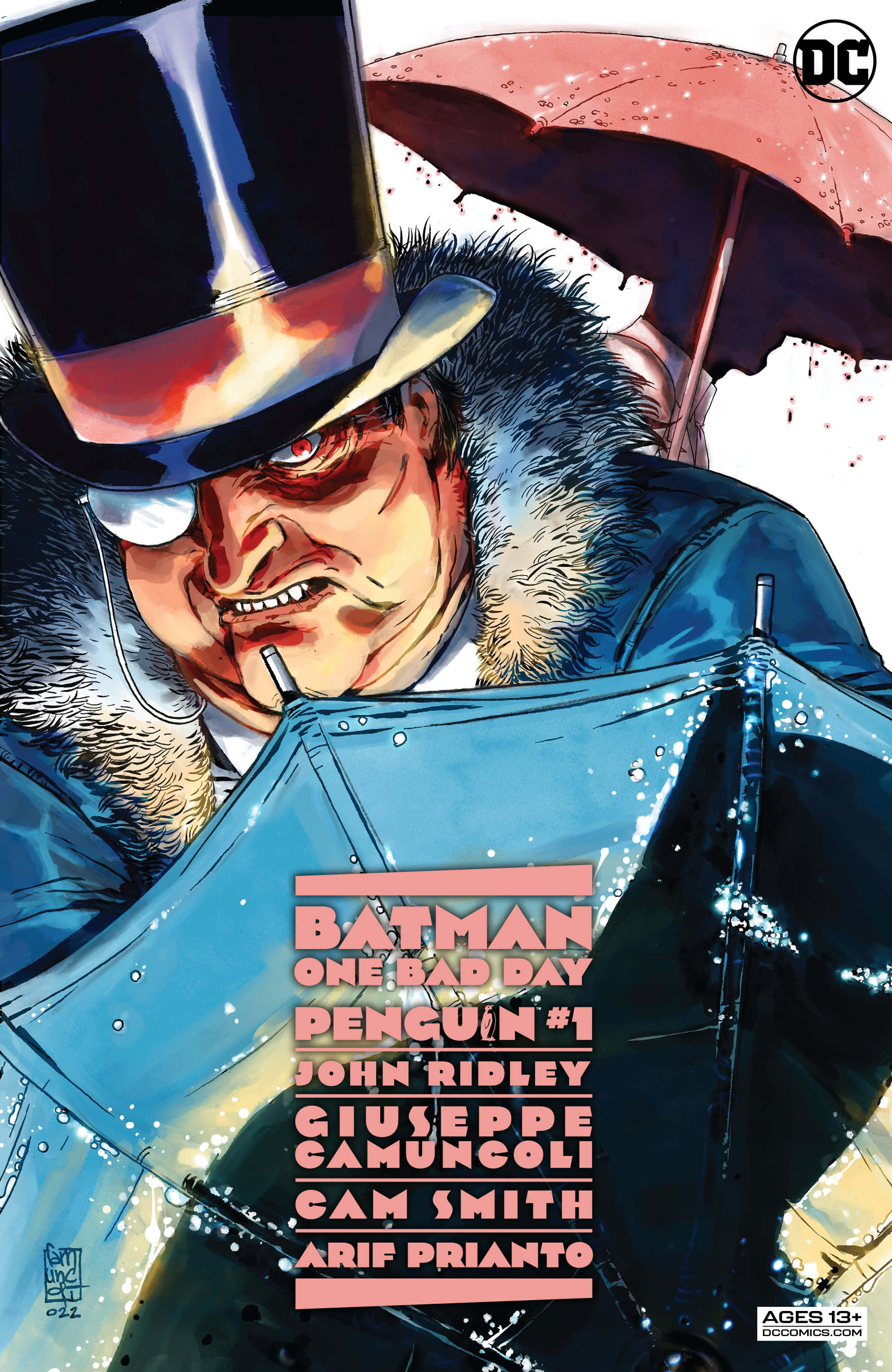 Batman ve Penguen Karanlık Bir Karşılaşmada Karşı Karşıya Duvar Kağıdı