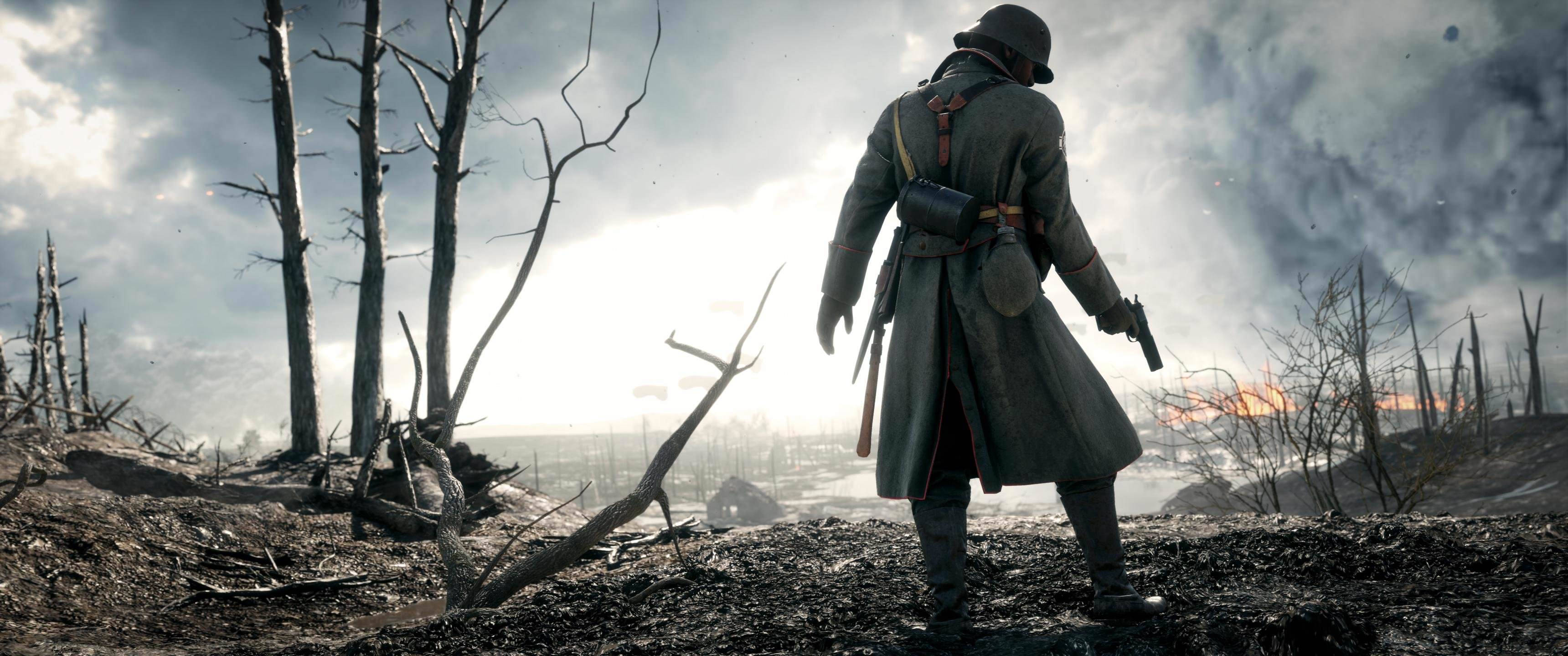 Battlefield 1'i Ultra Geniş 3440x1440'te Oynayın Duvar Kağıdı