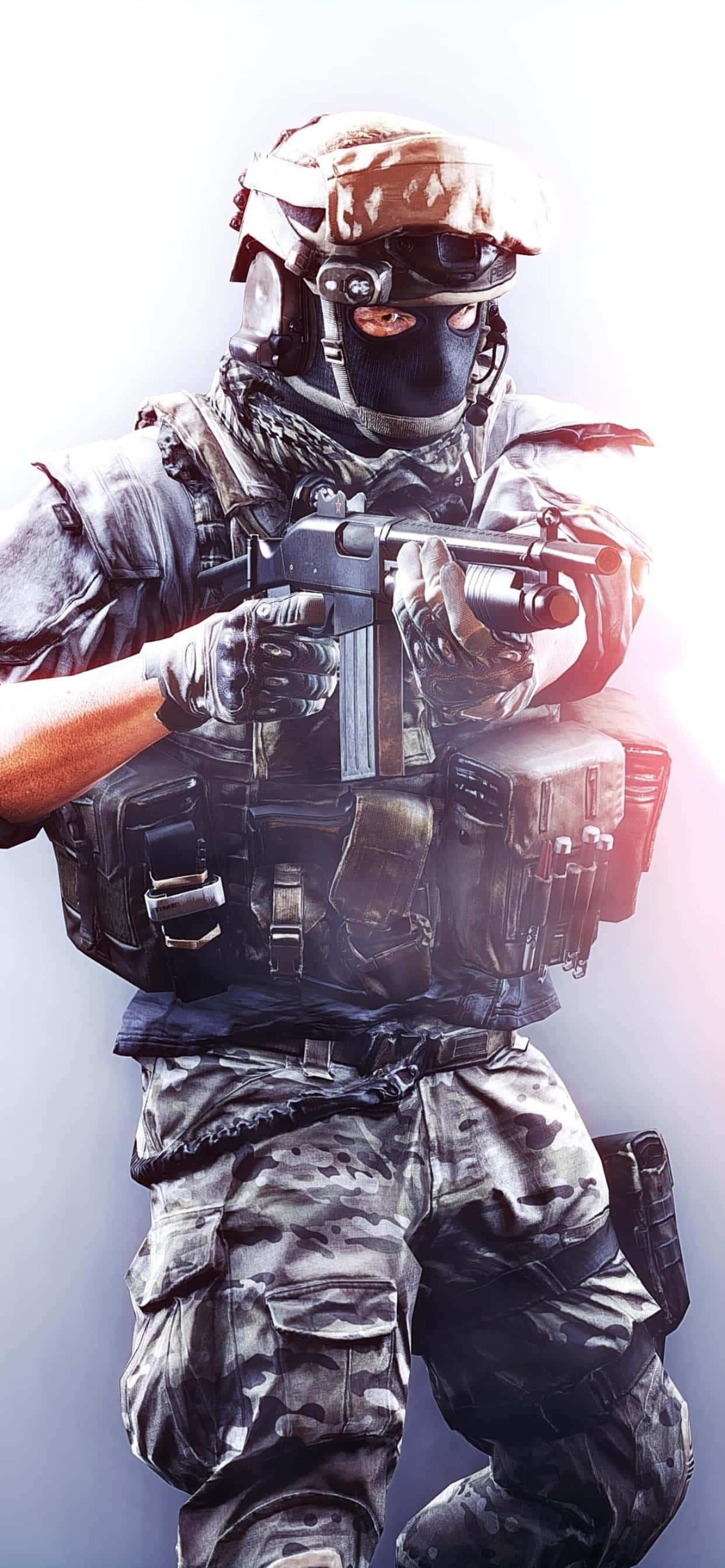 Battlefield 4'ü iPhone Xs Max'inde Oyna Duvar Kağıdı