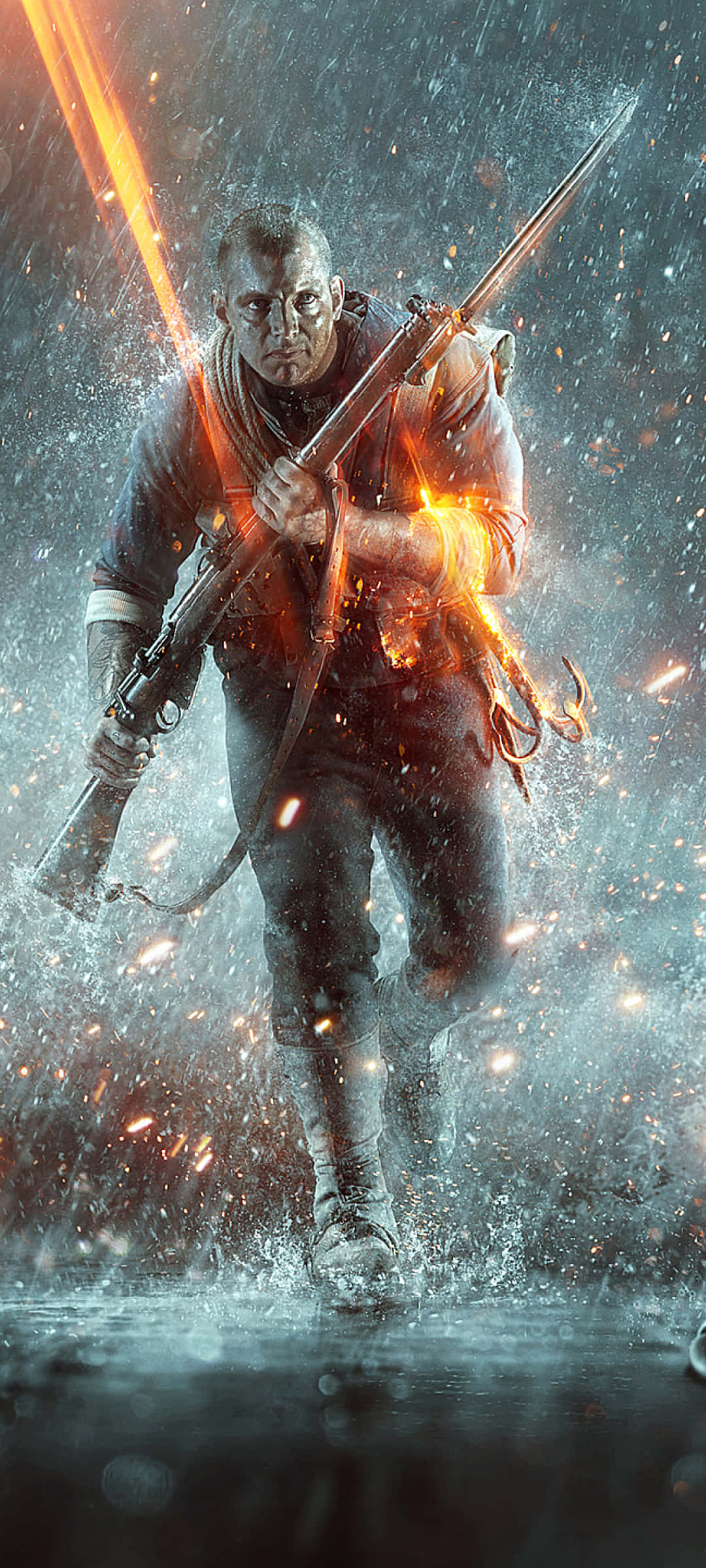 Battlefield Telefon Clyde Blackburn Duvar Kağıdı