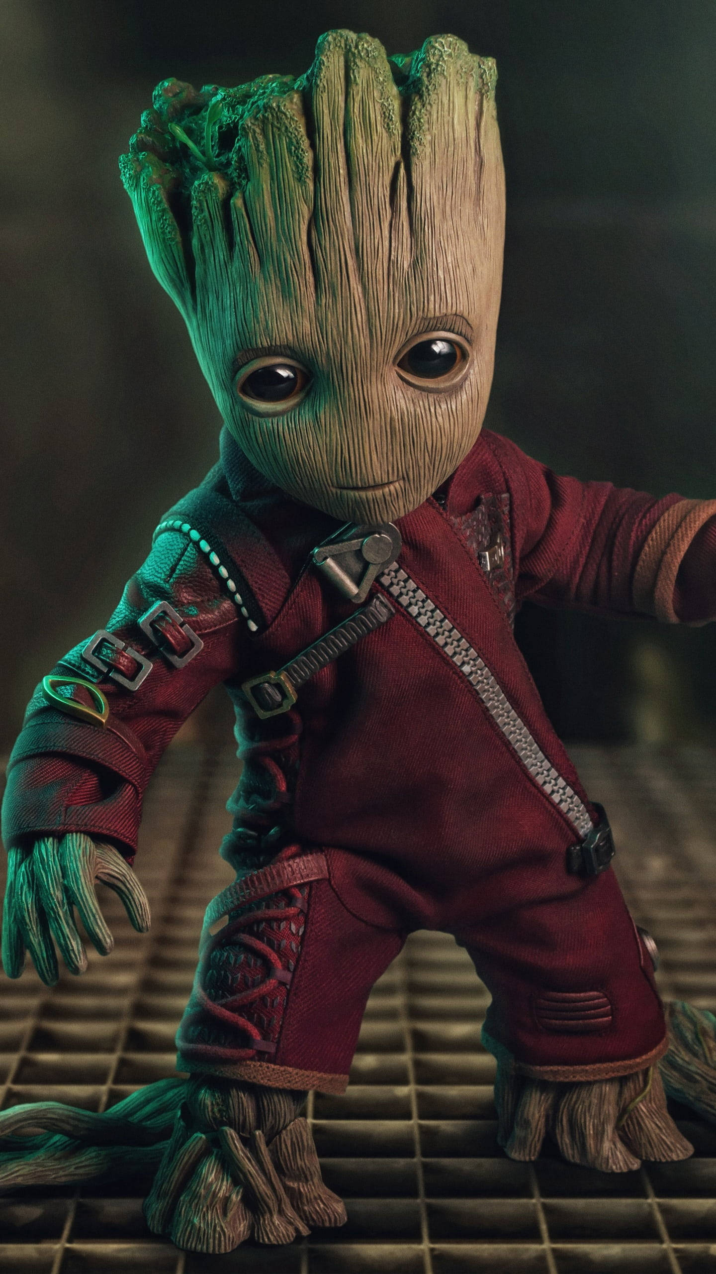 Bebek Groot 4K Marvel iPhone Duvar Kağıdı