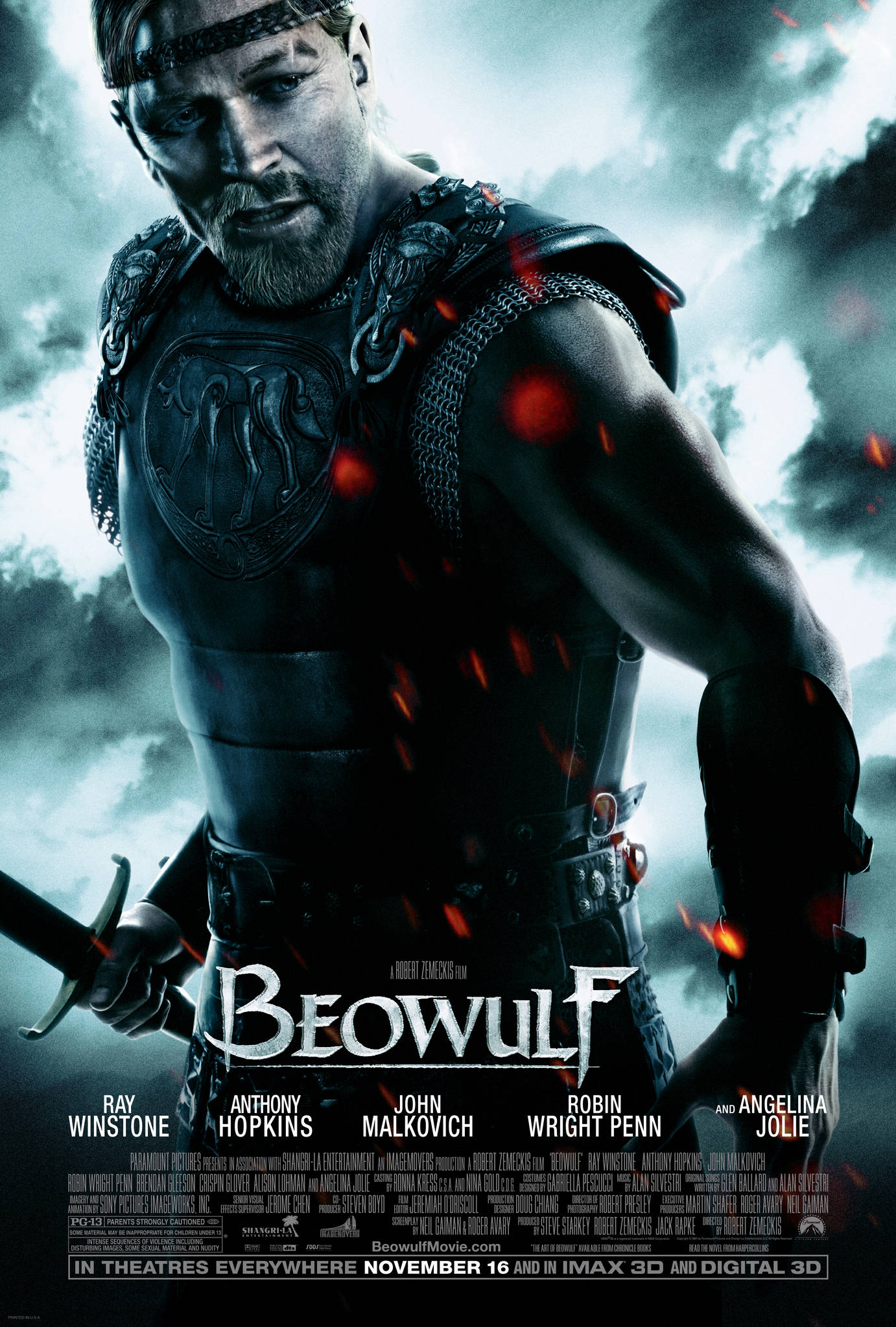 Beowulf Posteri Ray Winstone Duvar Kağıdı