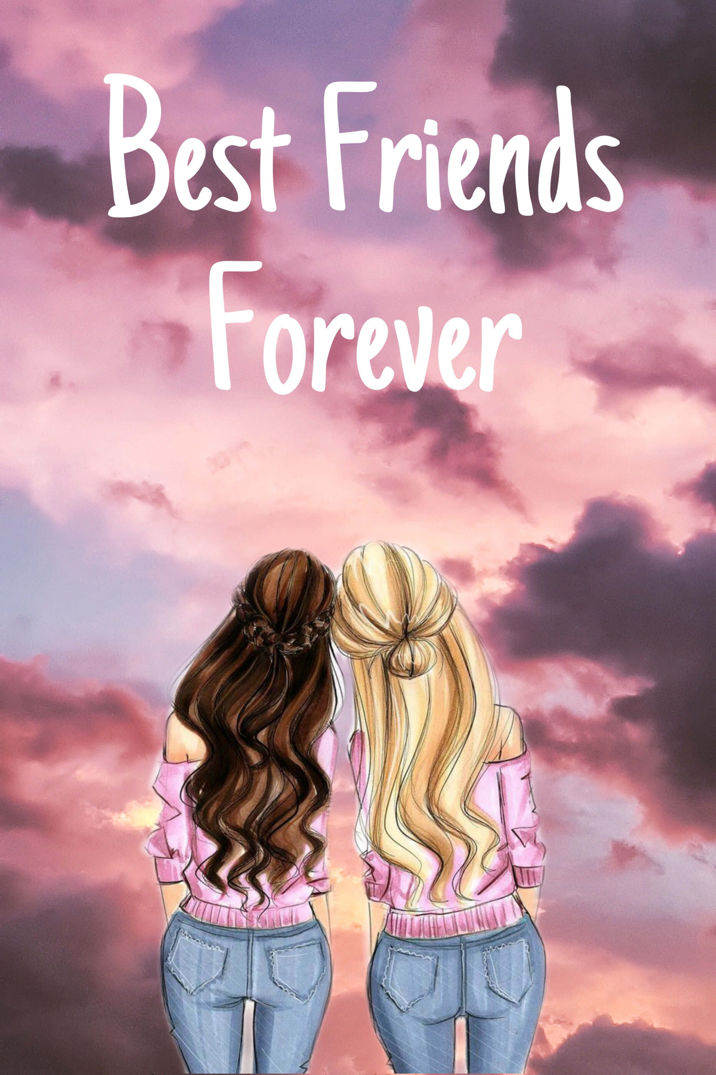 Bestie ile arkadaşlığı kutlayın Duvar Kağıdı