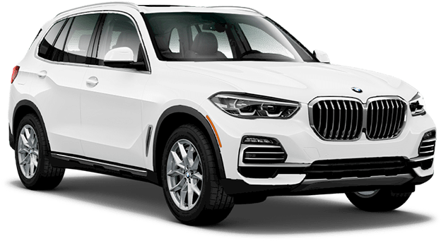 Beyaz BMW X5 SUV Profil Görünümü Duvar Kağıdı