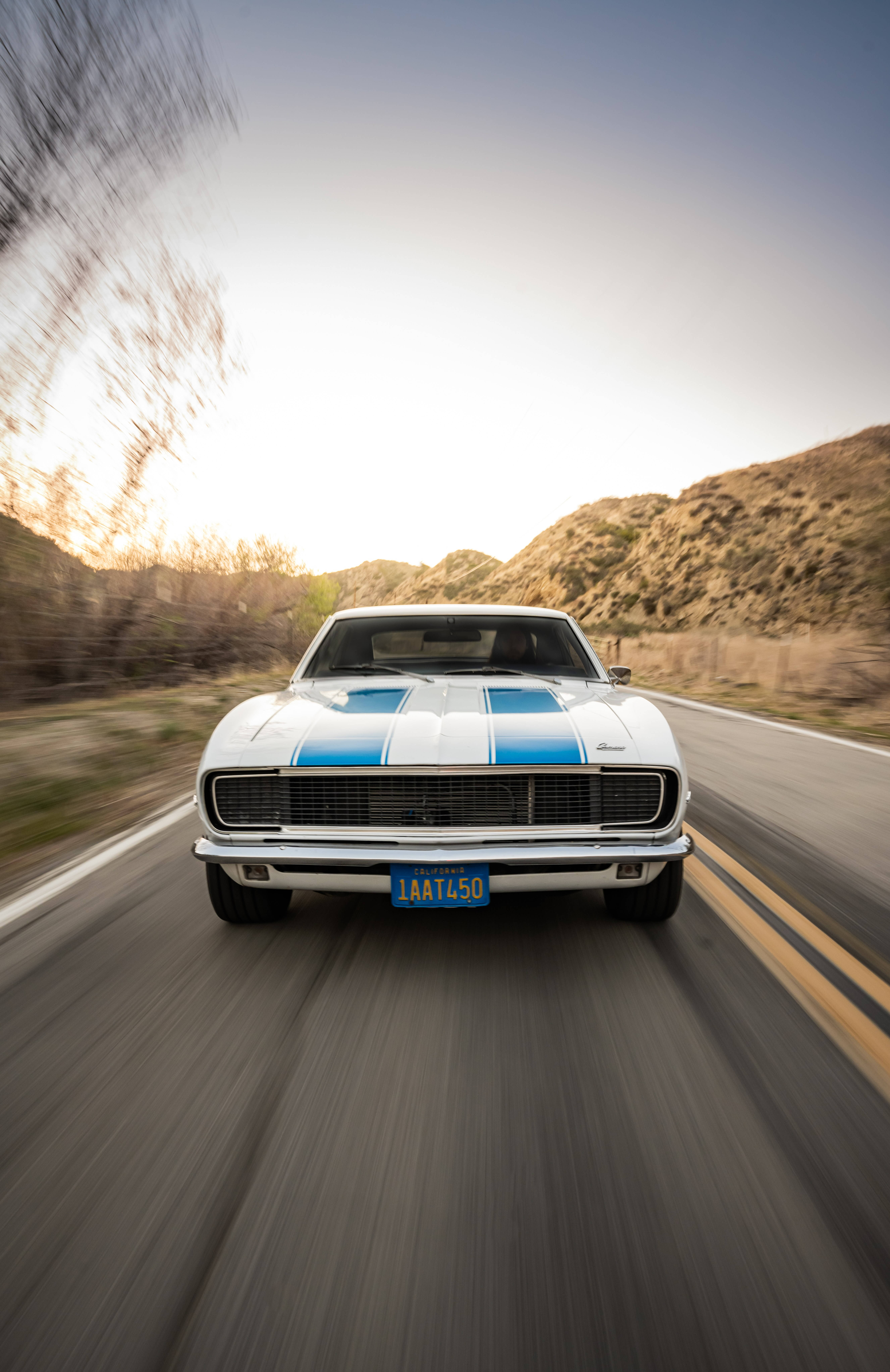 Beyaz Chevrolet Chevelle Duvar Kağıdı