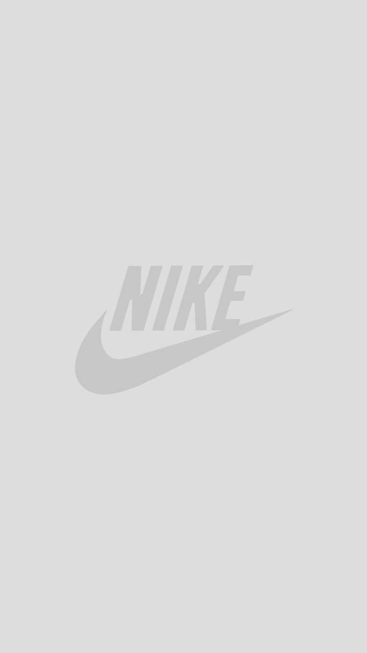 Beyaz Minimalist Nike iPhone Duvar Kağıdı