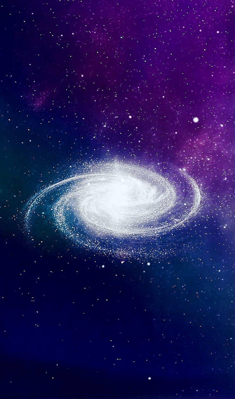 Beyaz Spiral Galaksi Canlı Duvar Kağıdı