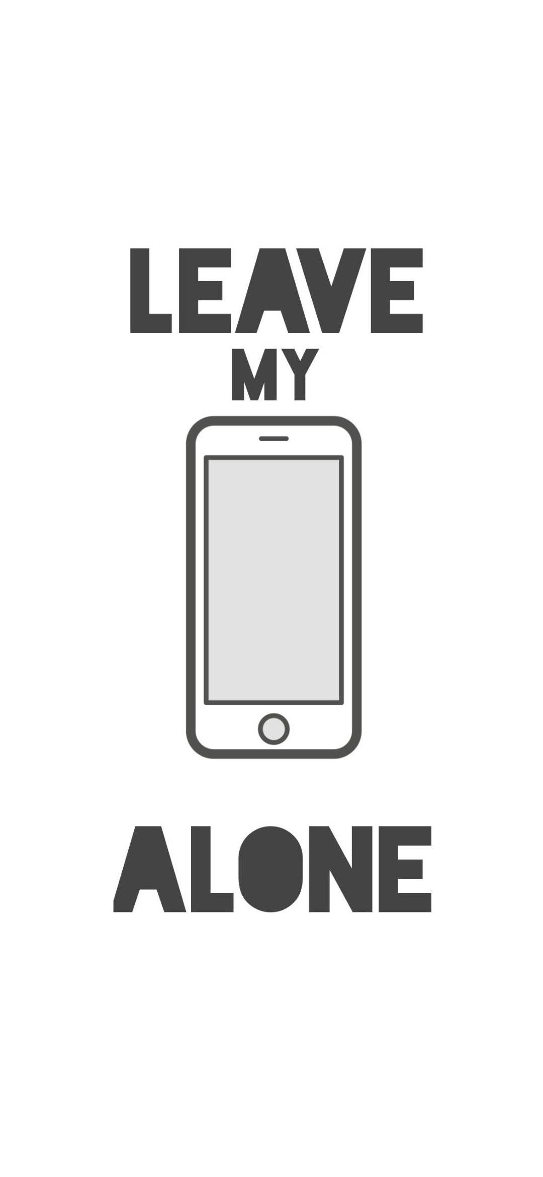 Beyaz Telefonumu Rahat Bırak iPhone Duvar Kağıdı