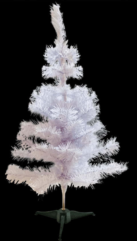 Beyaz Yapay Noel Ağacı Duvar Kağıdı