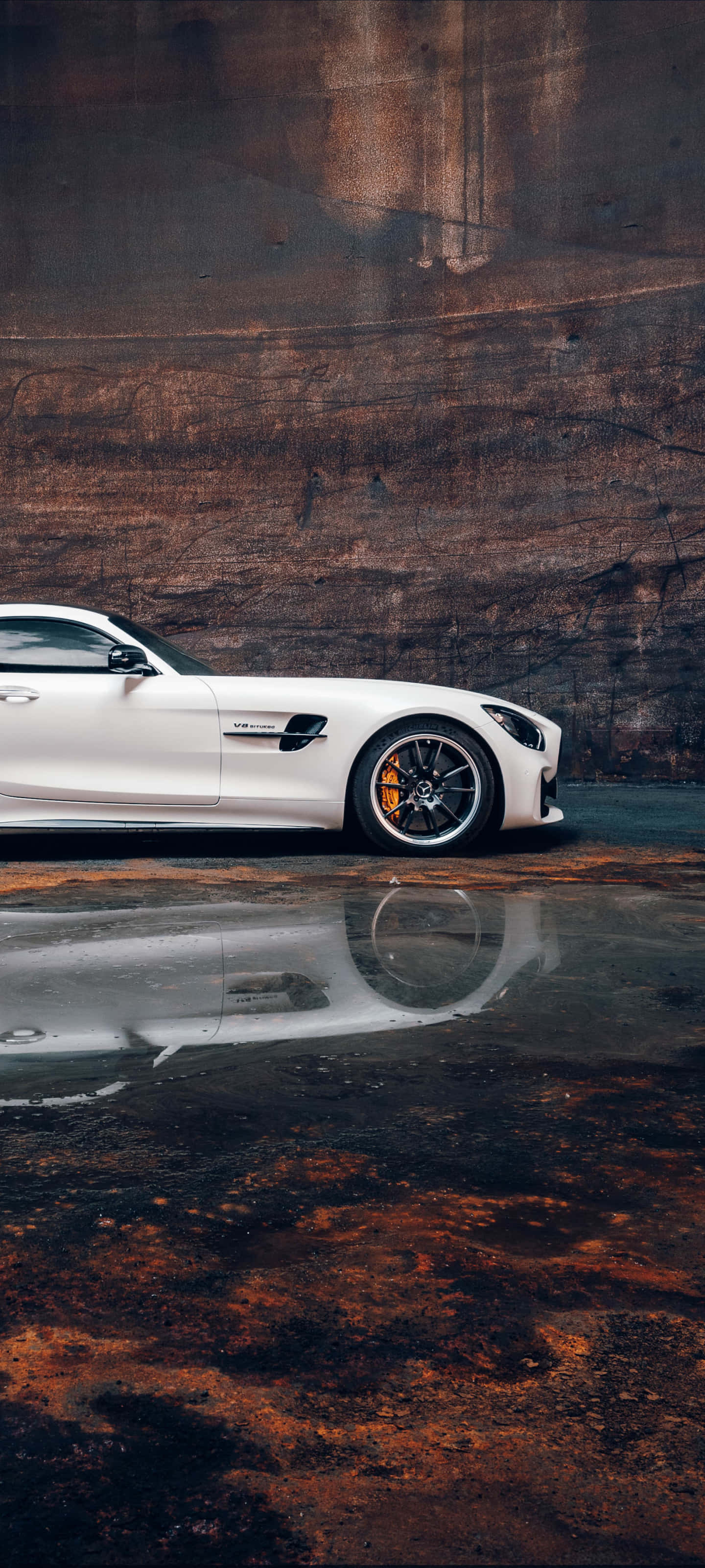 Beyaz Yarış Android Amg Gt-r Arka Planı Duvar Kağıdı