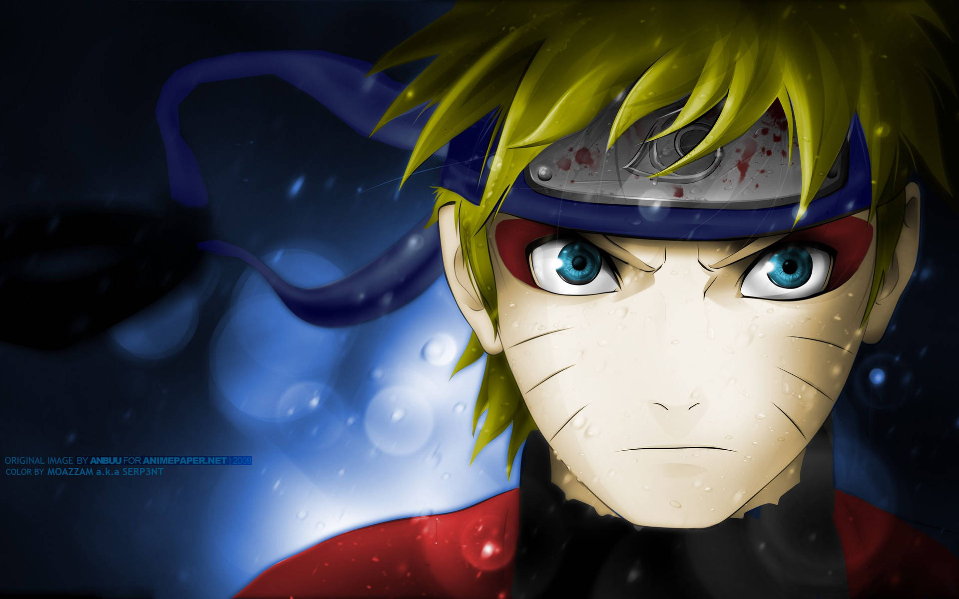 Naruto bilge dönüşümü masaüstü duvar kağıdının inanılmaz sanat eseri.