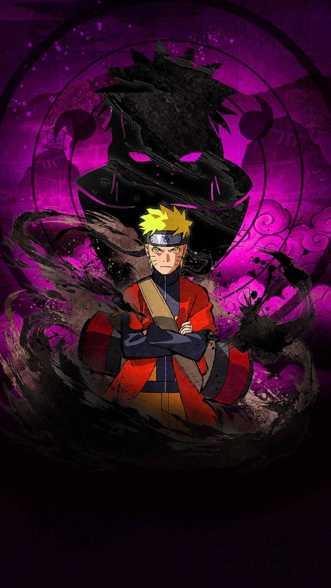 Bilge Naruto ve Sasuke Paylaşan Göz Duvar Kağıdı