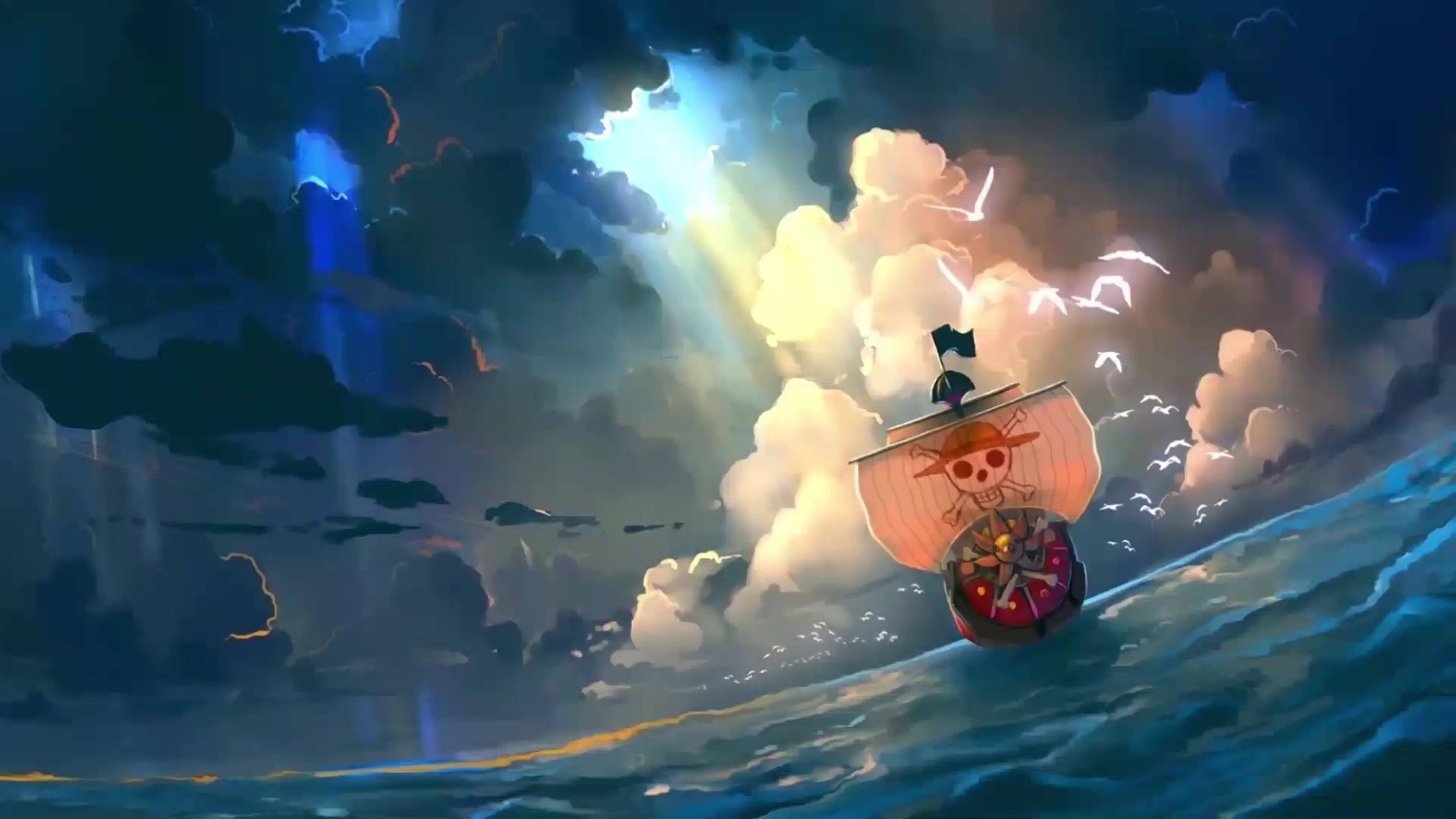 Bin Güneş One Piece Wano 4K Duvar Kağıdı