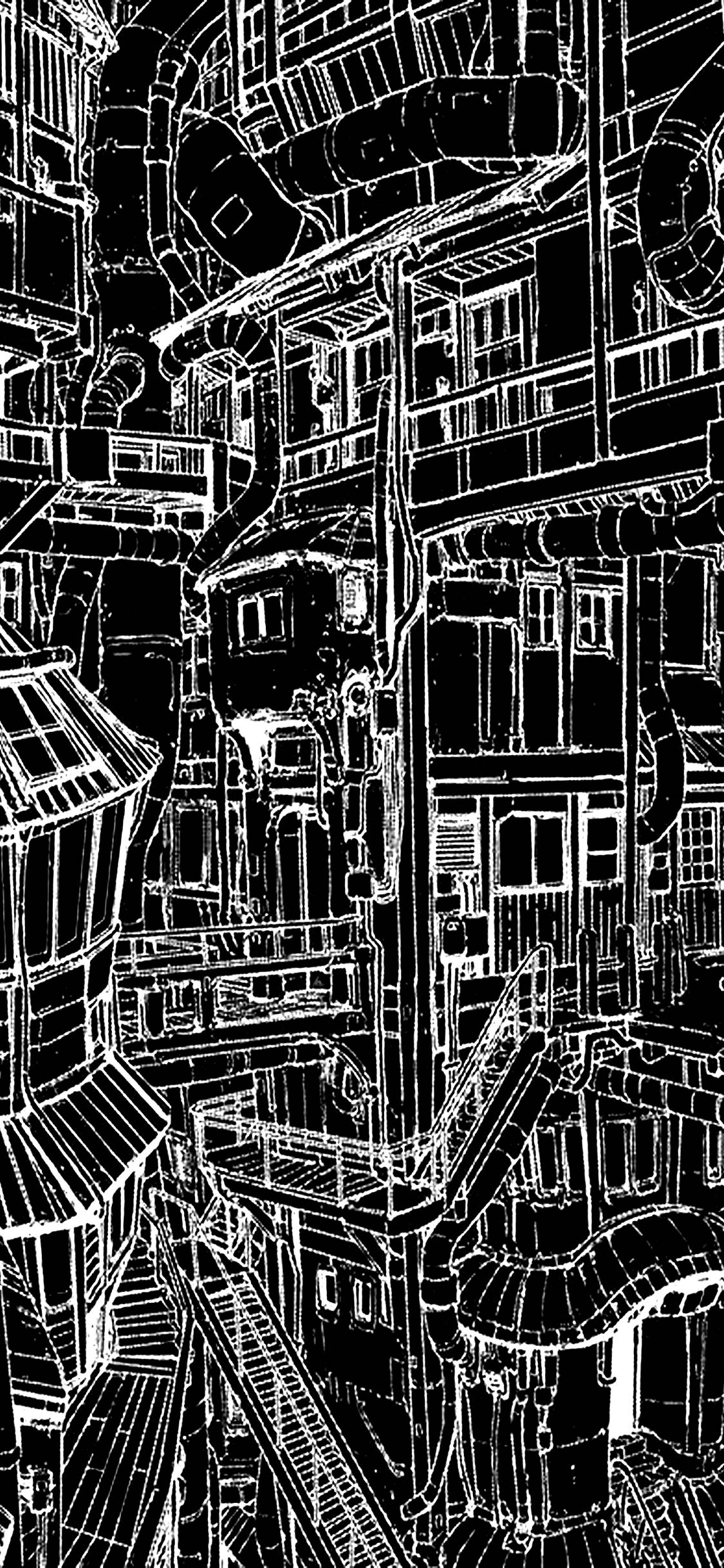 Bir iPhone ile manga'nın canlı dünyasında kaybol Duvar Kağıdı