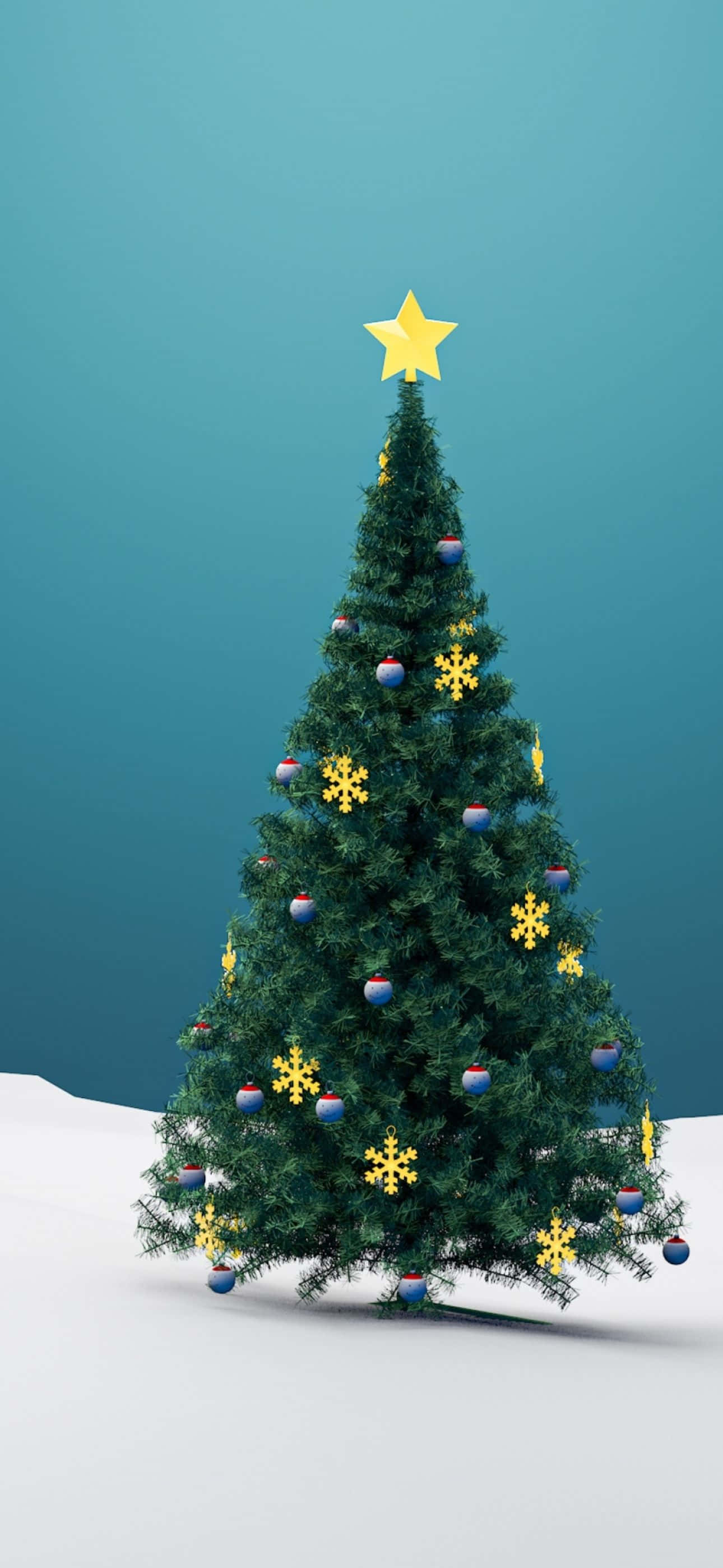 Bir iPhone ile Noel'in Keyfini Paylaşın Duvar Kağıdı