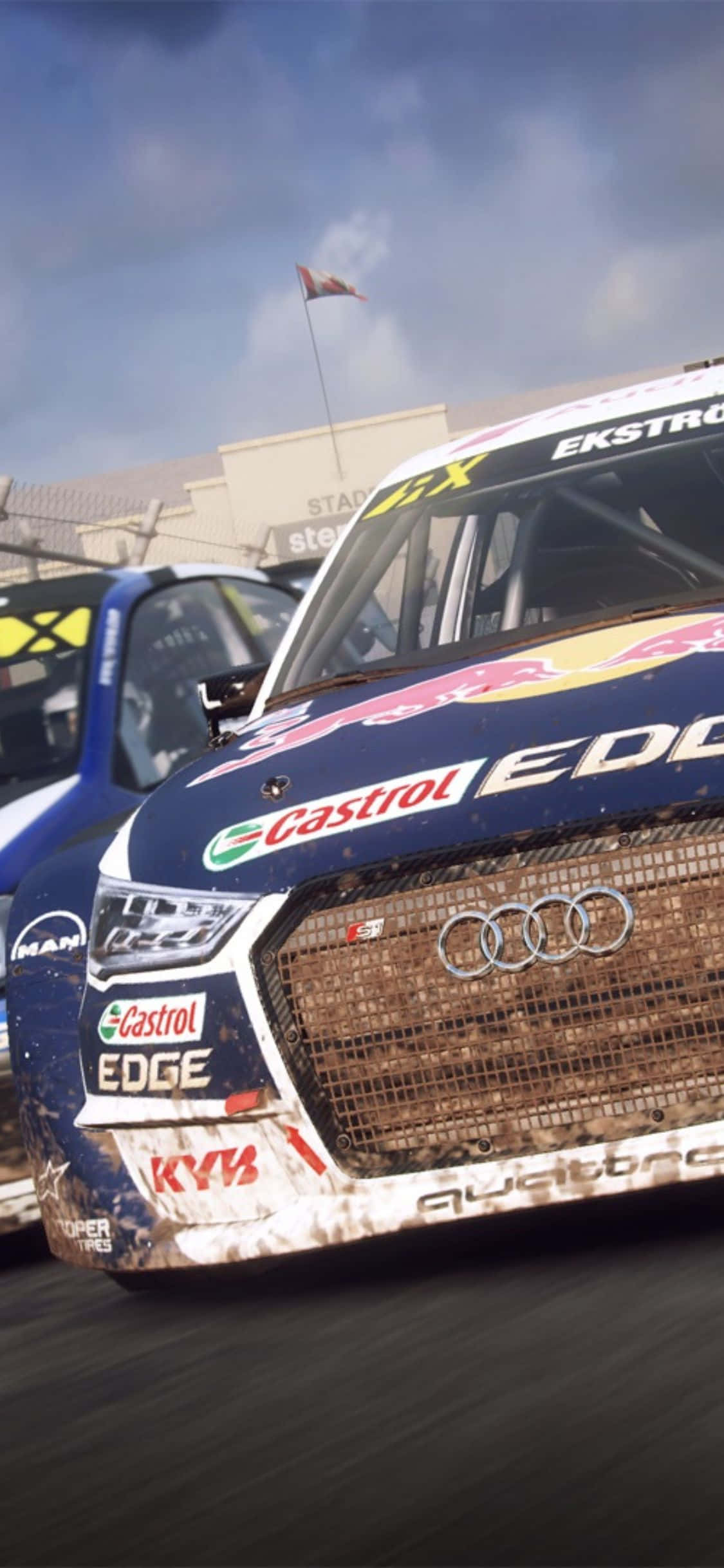 Bir iPhone XS ile Dirt Rally'yi Fethedin Duvar Kağıdı